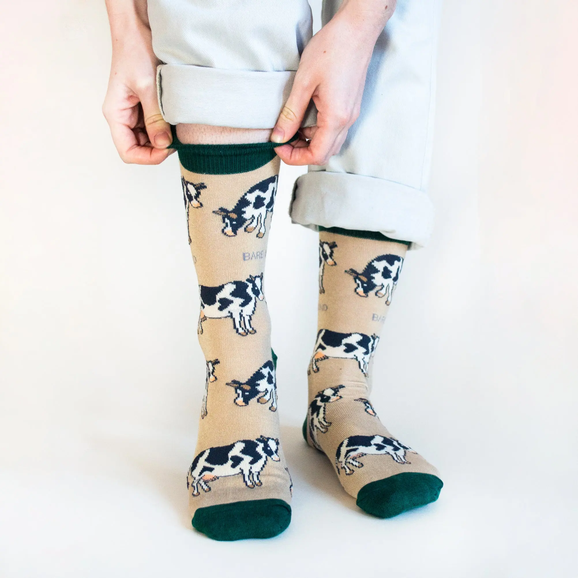 Save the Cows Bamboo Socks - Image 2