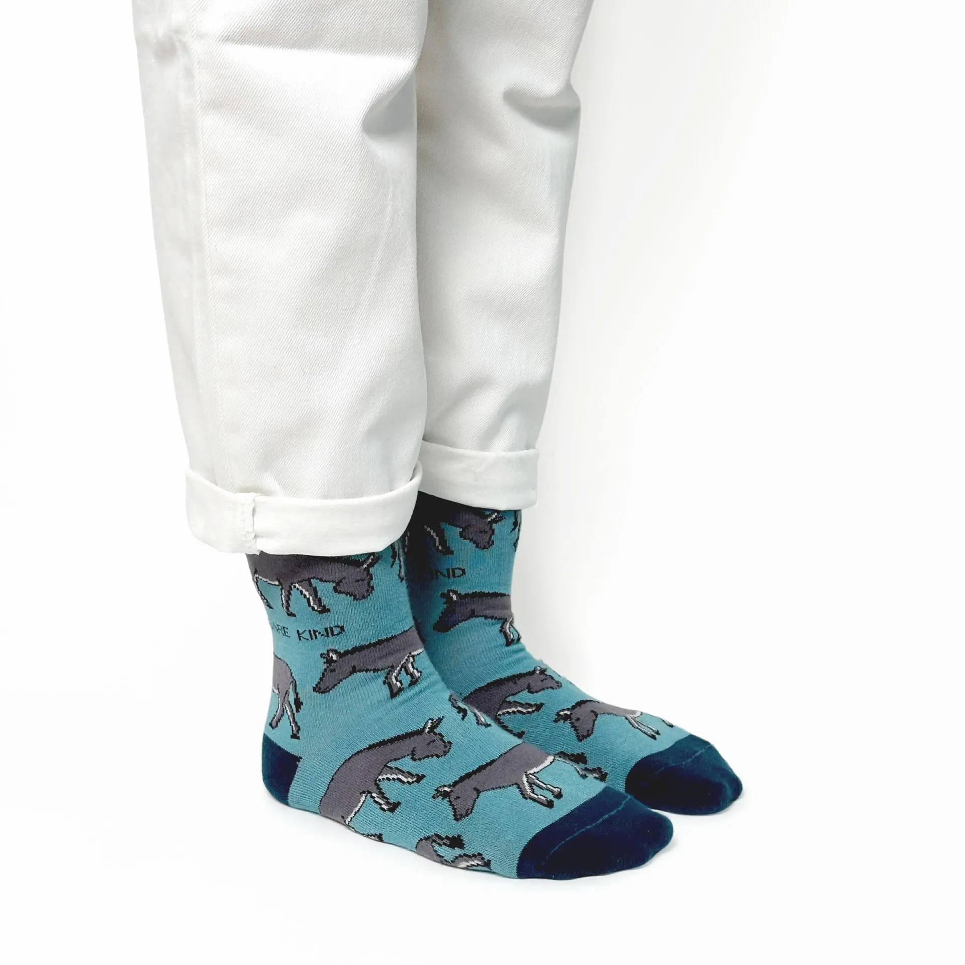 Save the Donkeys Bamboo Socks - Image 5