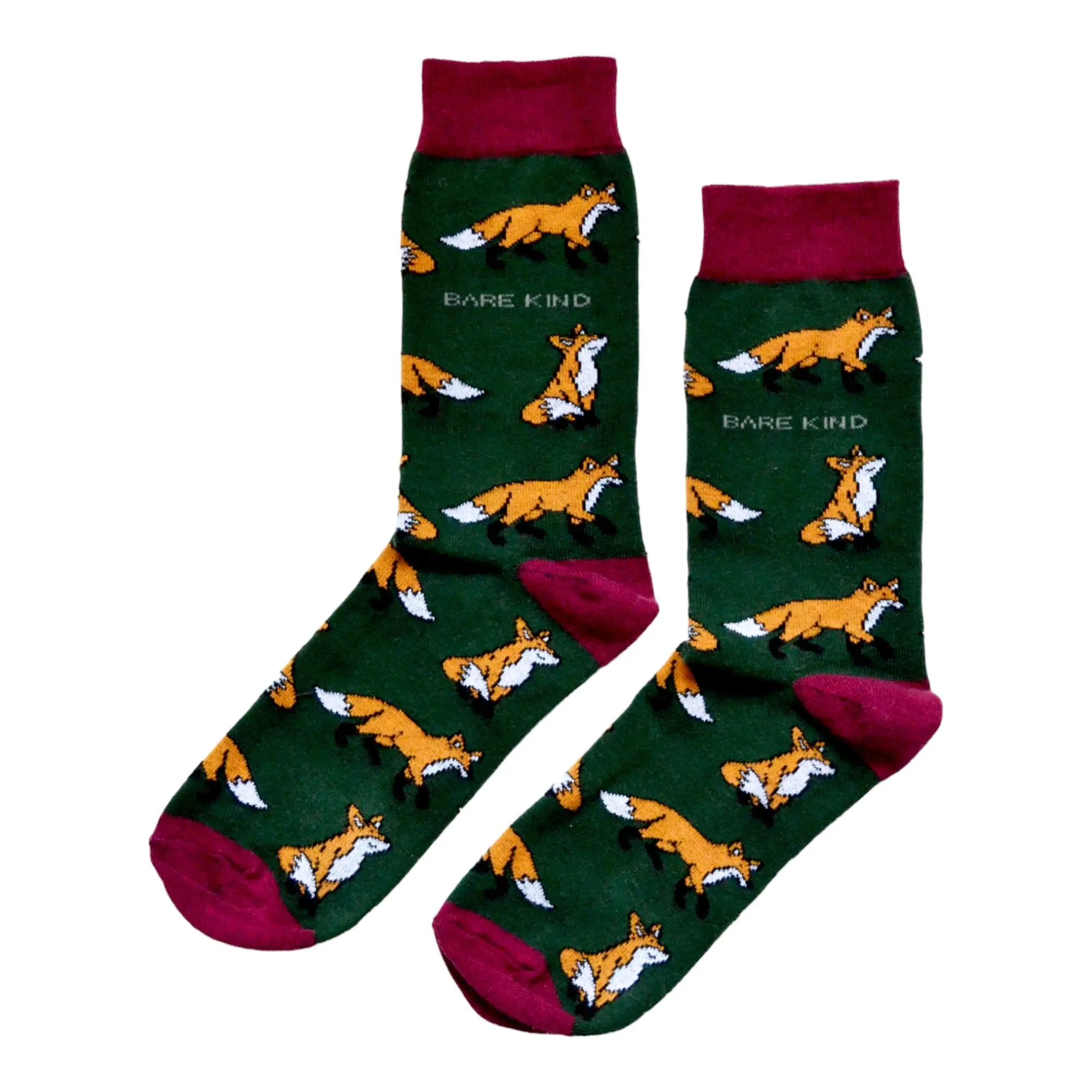 Save the Foxes Bamboo Socks - Image 6