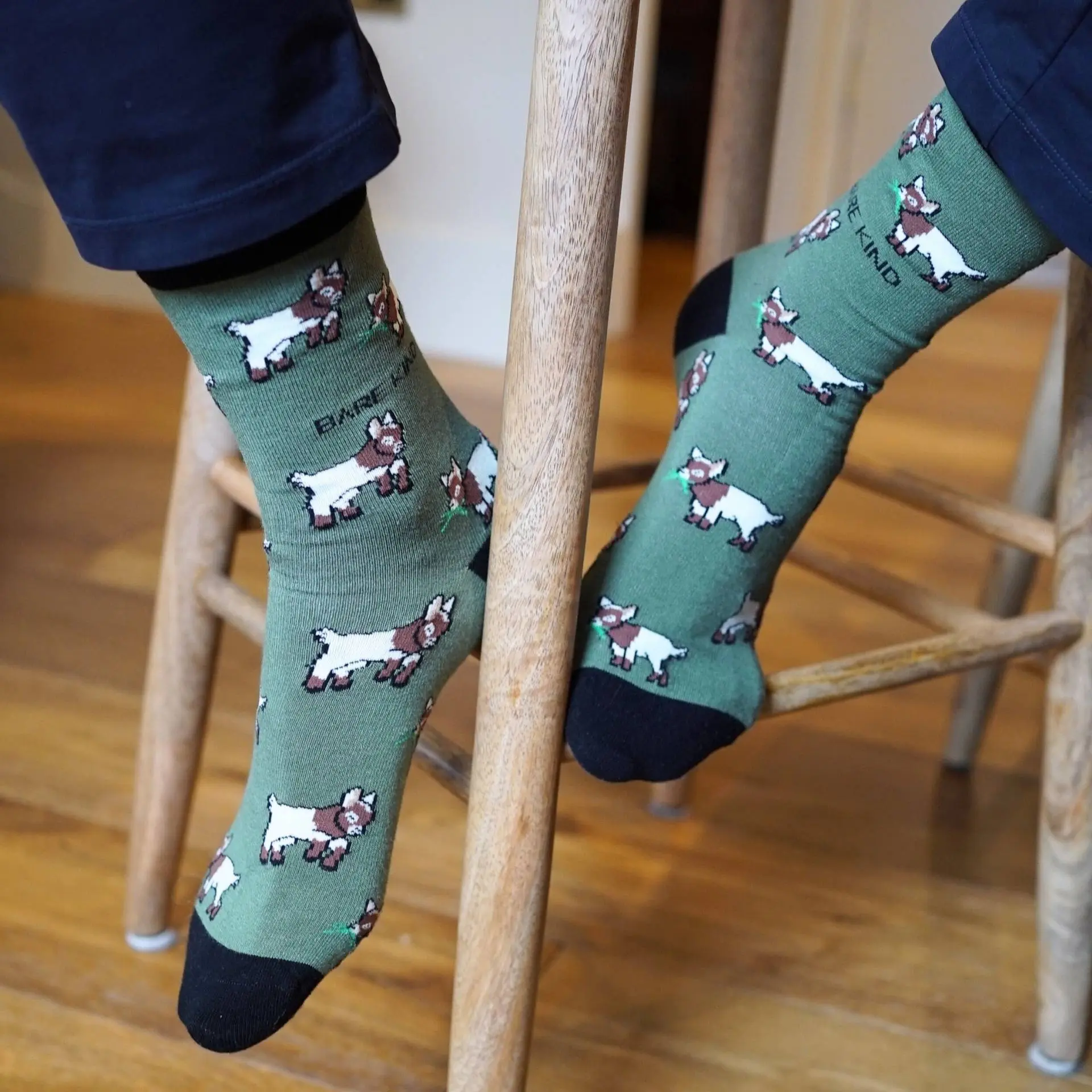 Save the Goats Bamboo Socks - Image 9