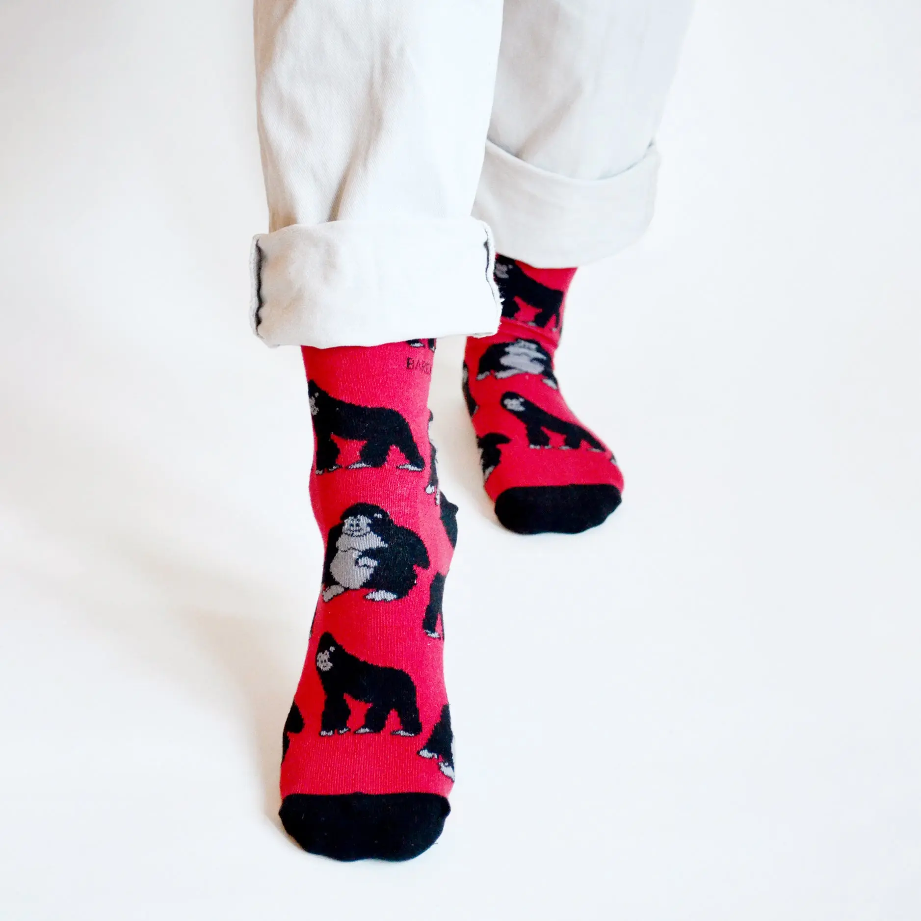 Save the Gorillas Bamboo Socks - Image 6