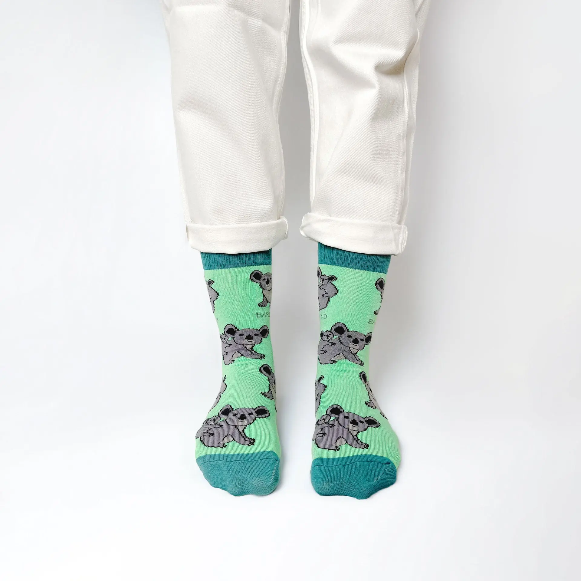 Save the Koalas Bamboo Socks - Image 2
