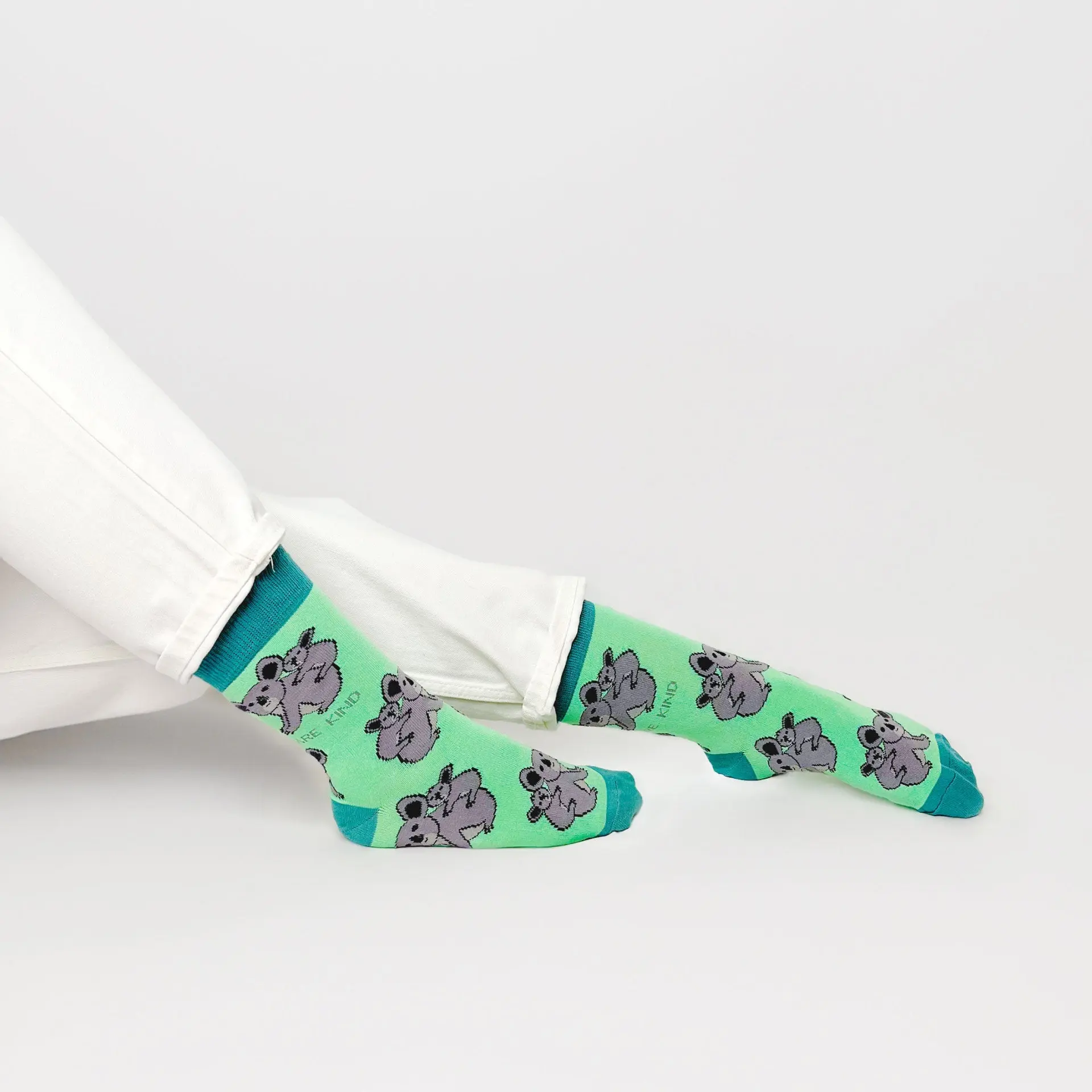 Save the Koalas Bamboo Socks - Image 3