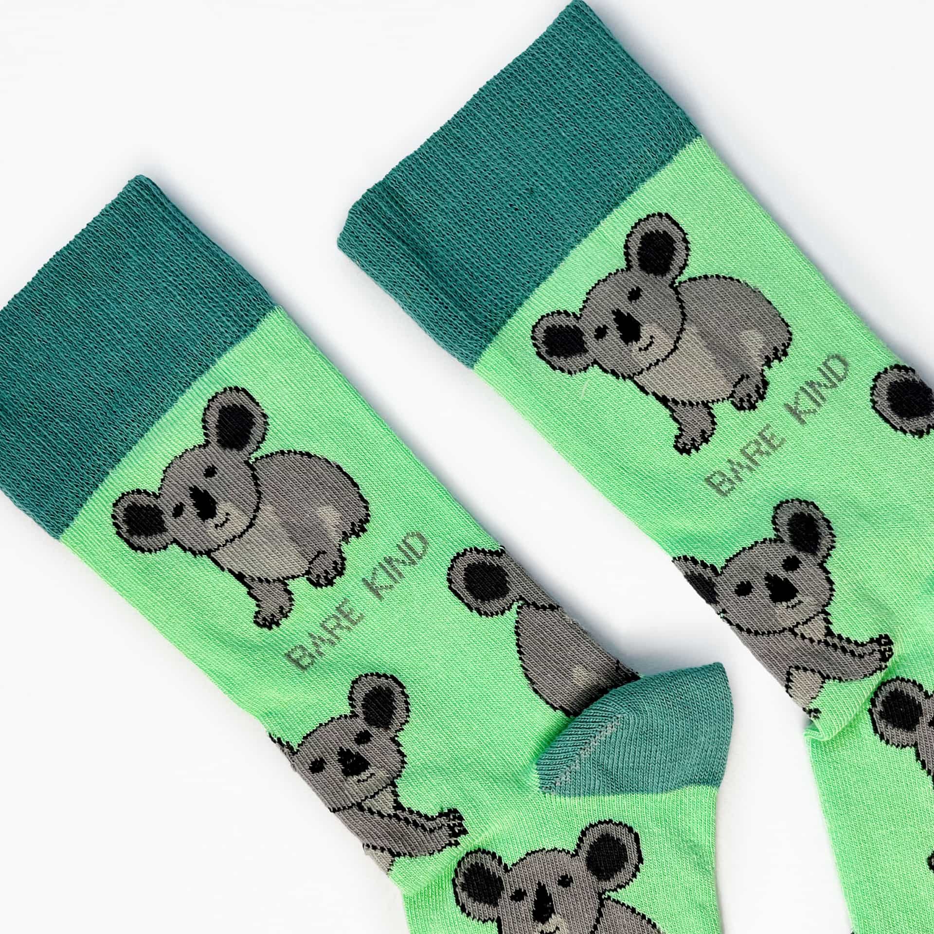 Save the Koalas Bamboo Socks - Image 6