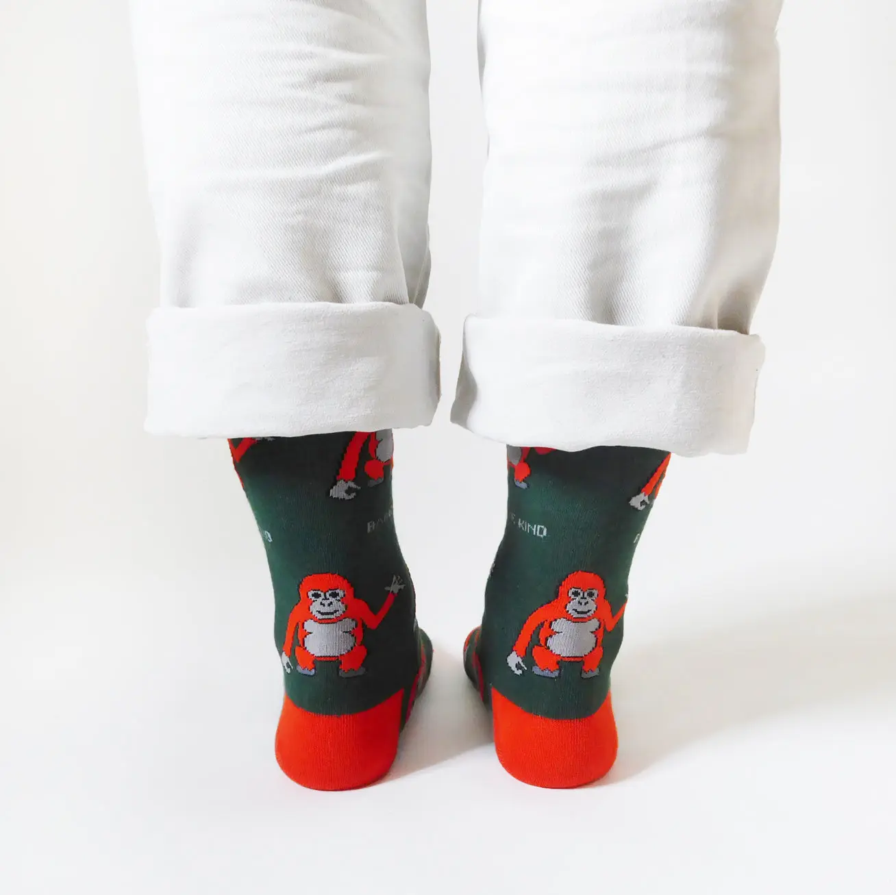 Save the Orangutans Bamboo Socks - Image 4