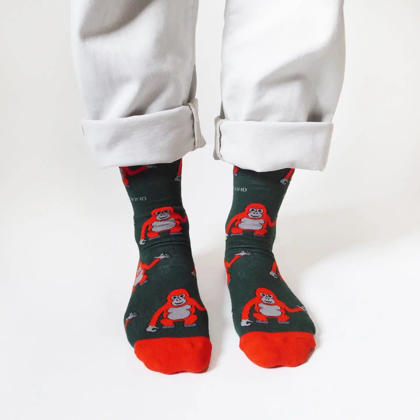 Save the Orangutans Bamboo Socks - Image 5