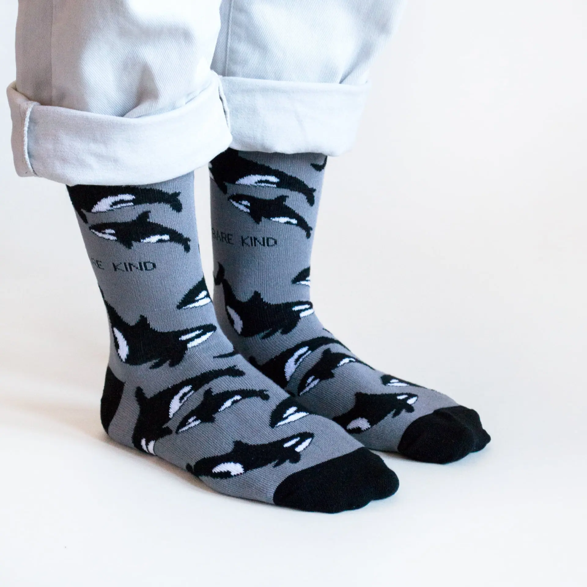 Save the Orcas Bamboo Socks - Image 3