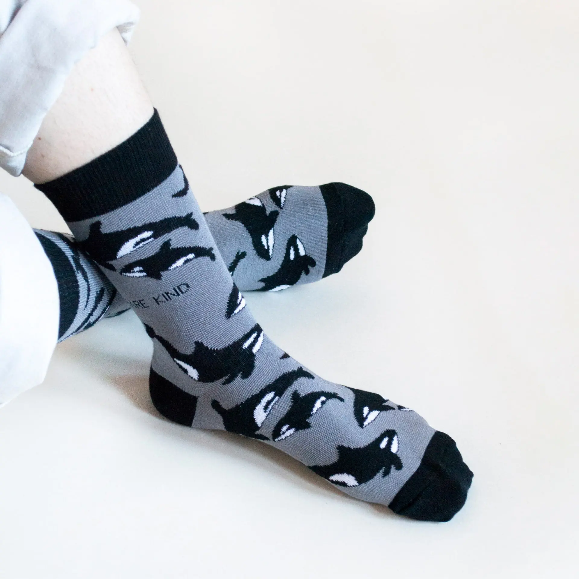Save the Orcas Bamboo Socks - Image 4