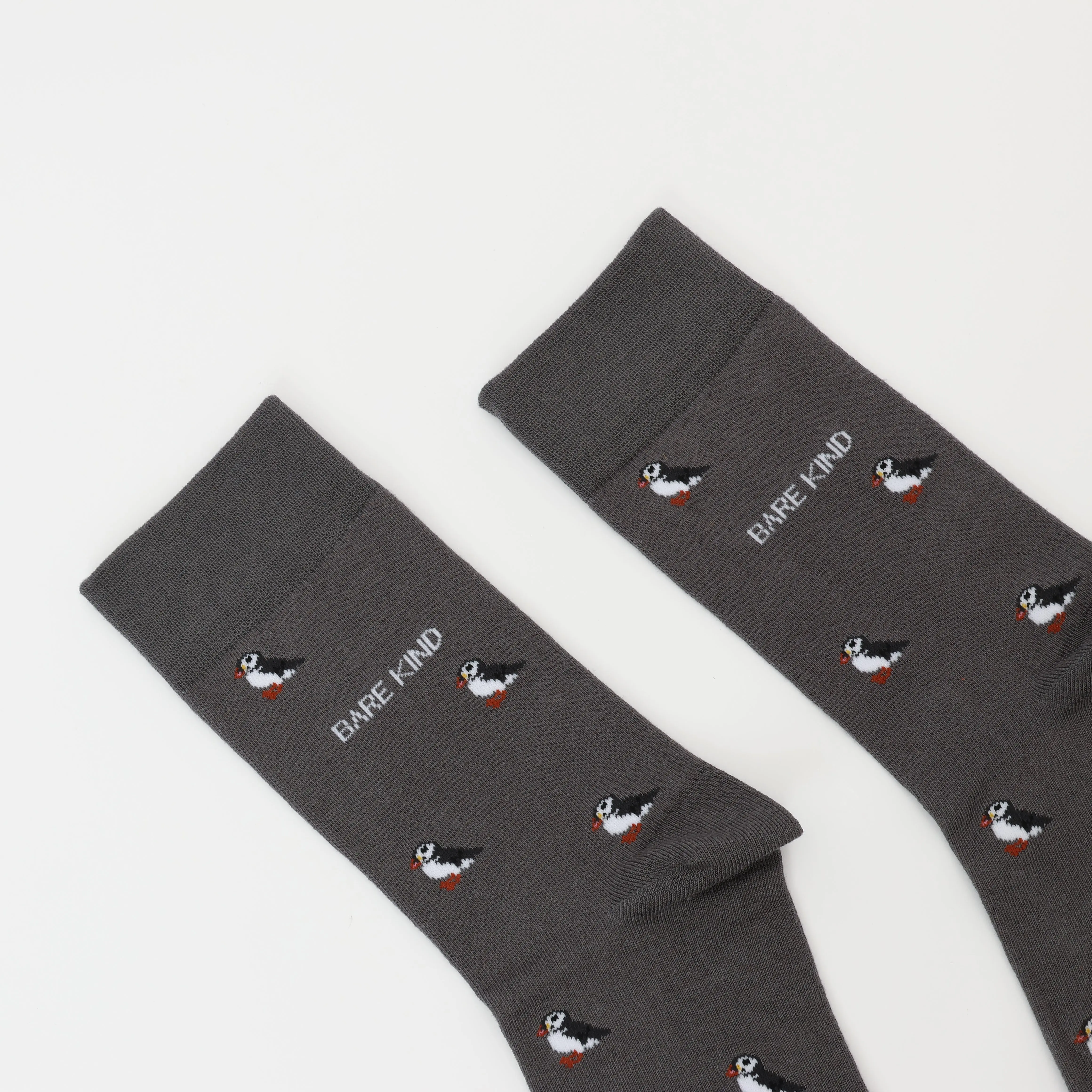 Save the Puffin Small Motif Bamboo Socks - Image 7