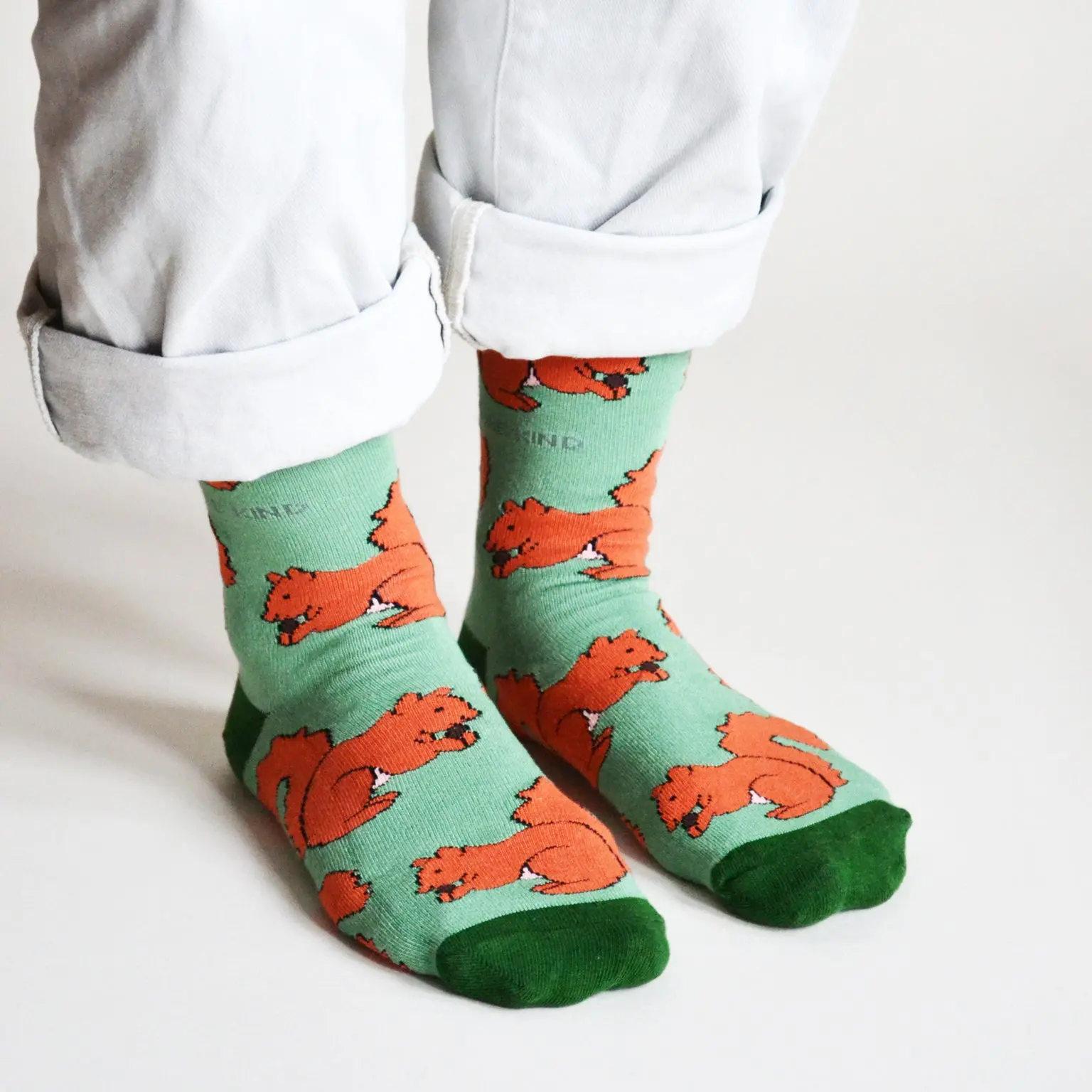 Save the Red Squirrels Bamboo Socks - Image 5
