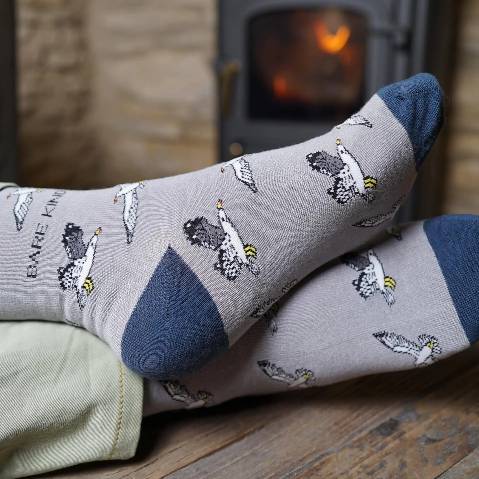 Save the Seagull Bamboo Socks - Image 2