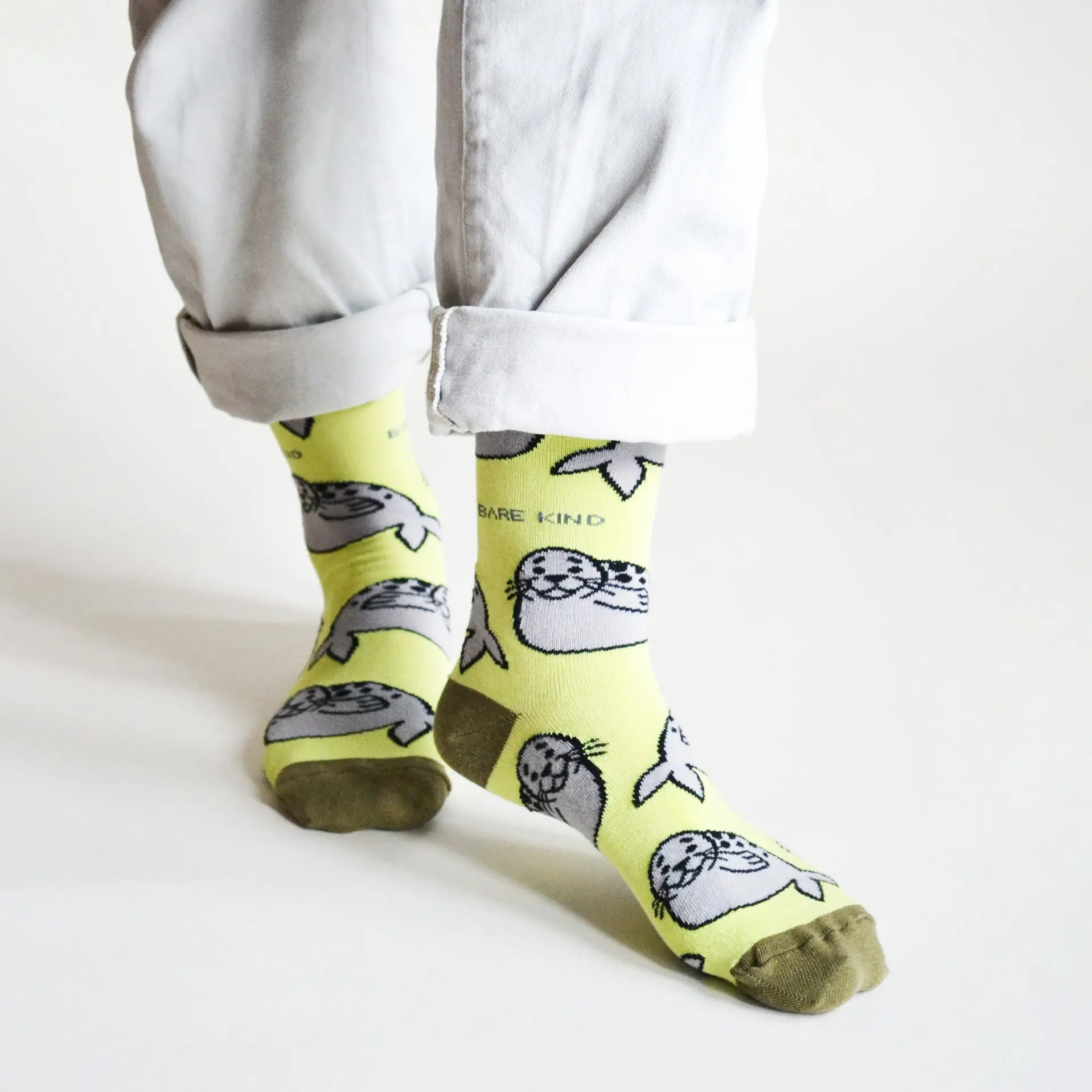 Save the Seals Bamboo Socks - Image 2