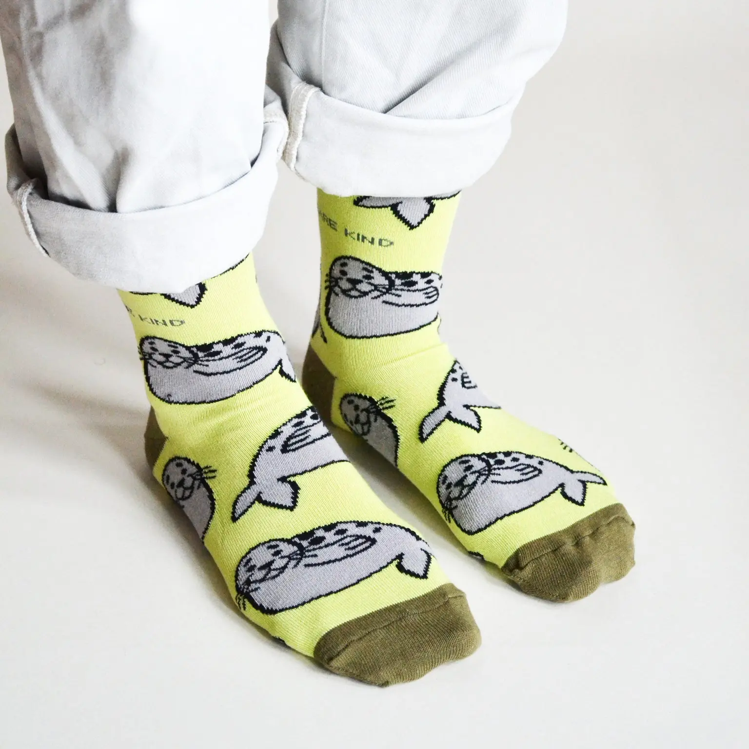 Save the Seals Bamboo Socks - Image 3