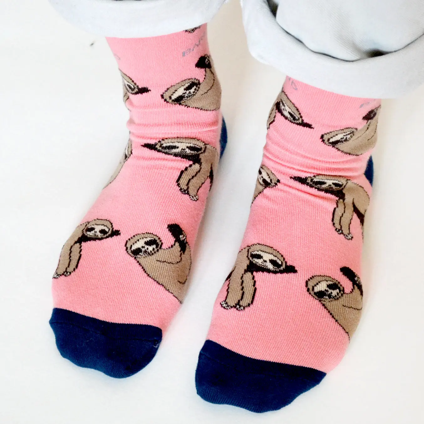 Save the Sloths Bamboo Socks - Image 8