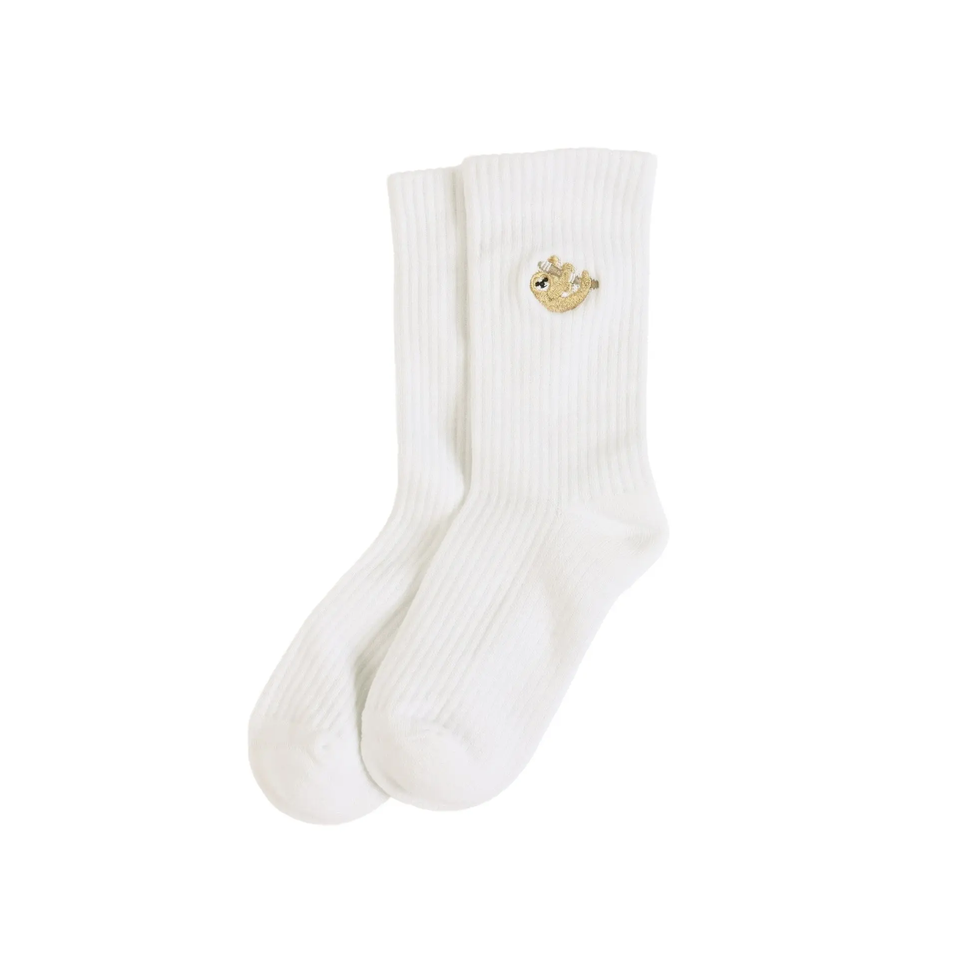 Save the Sloths Ribbed Bamboo Socks - Image 6