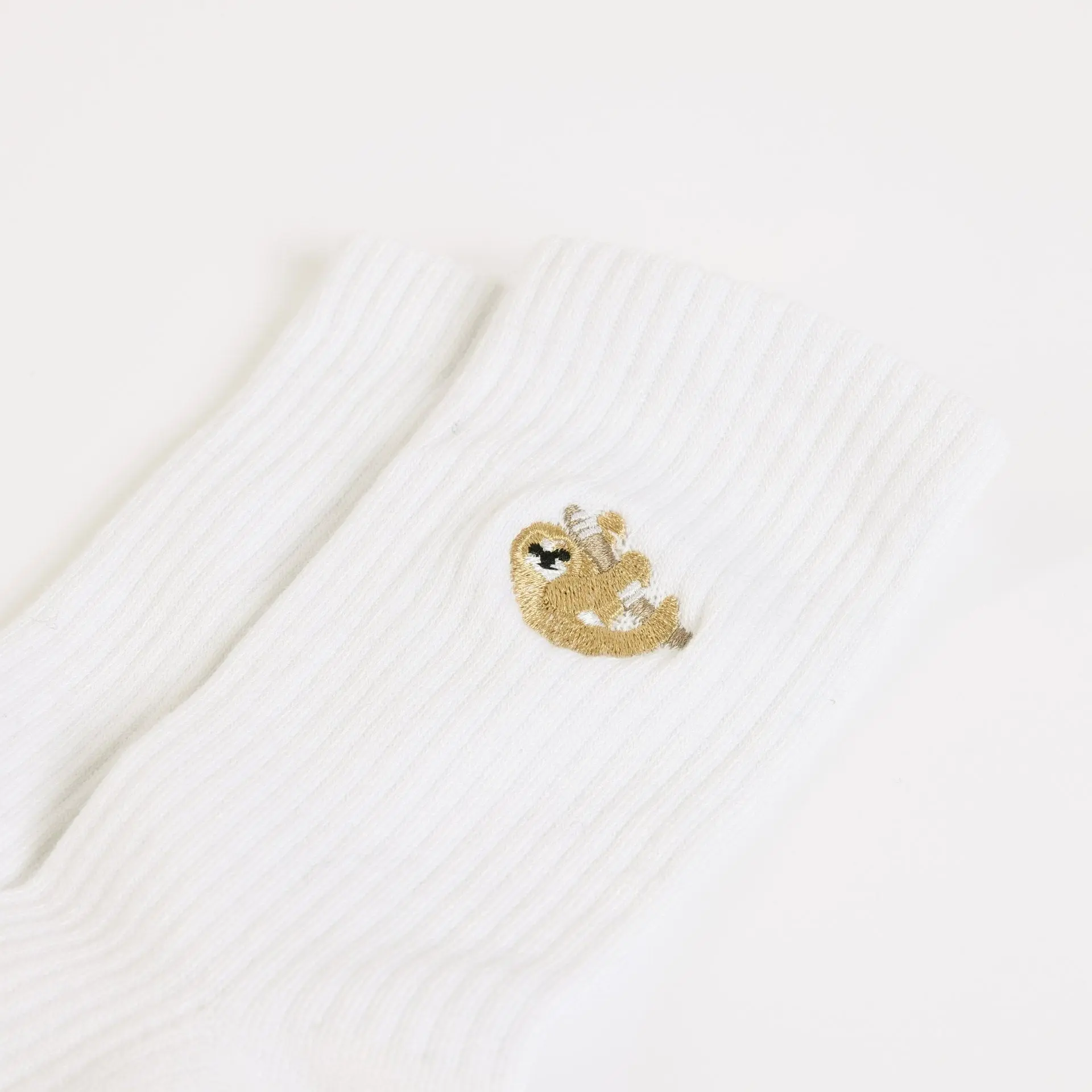 Save the Sloths Ribbed Bamboo Socks - Image 7