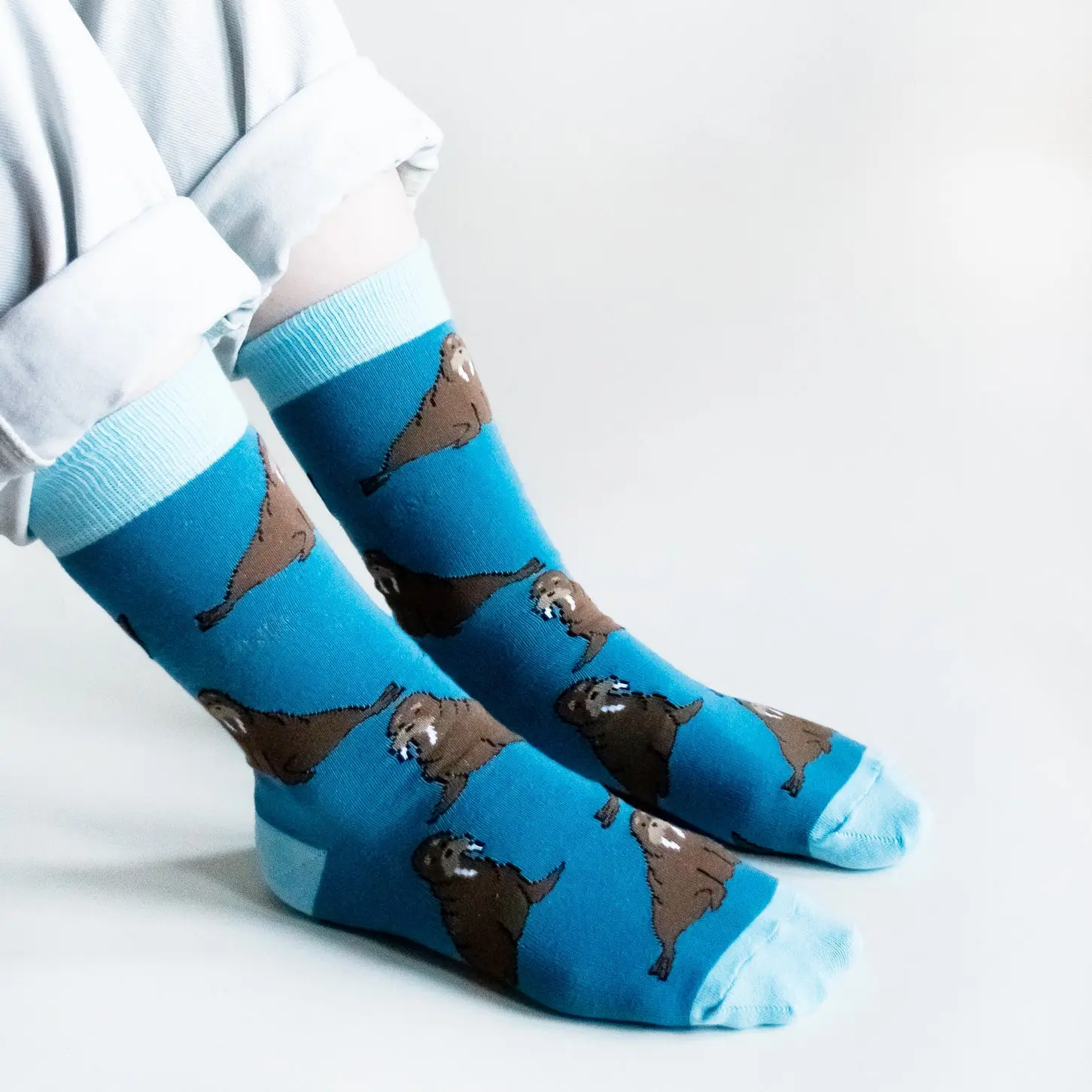 Save the Walrus Bamboo Socks - Image 4