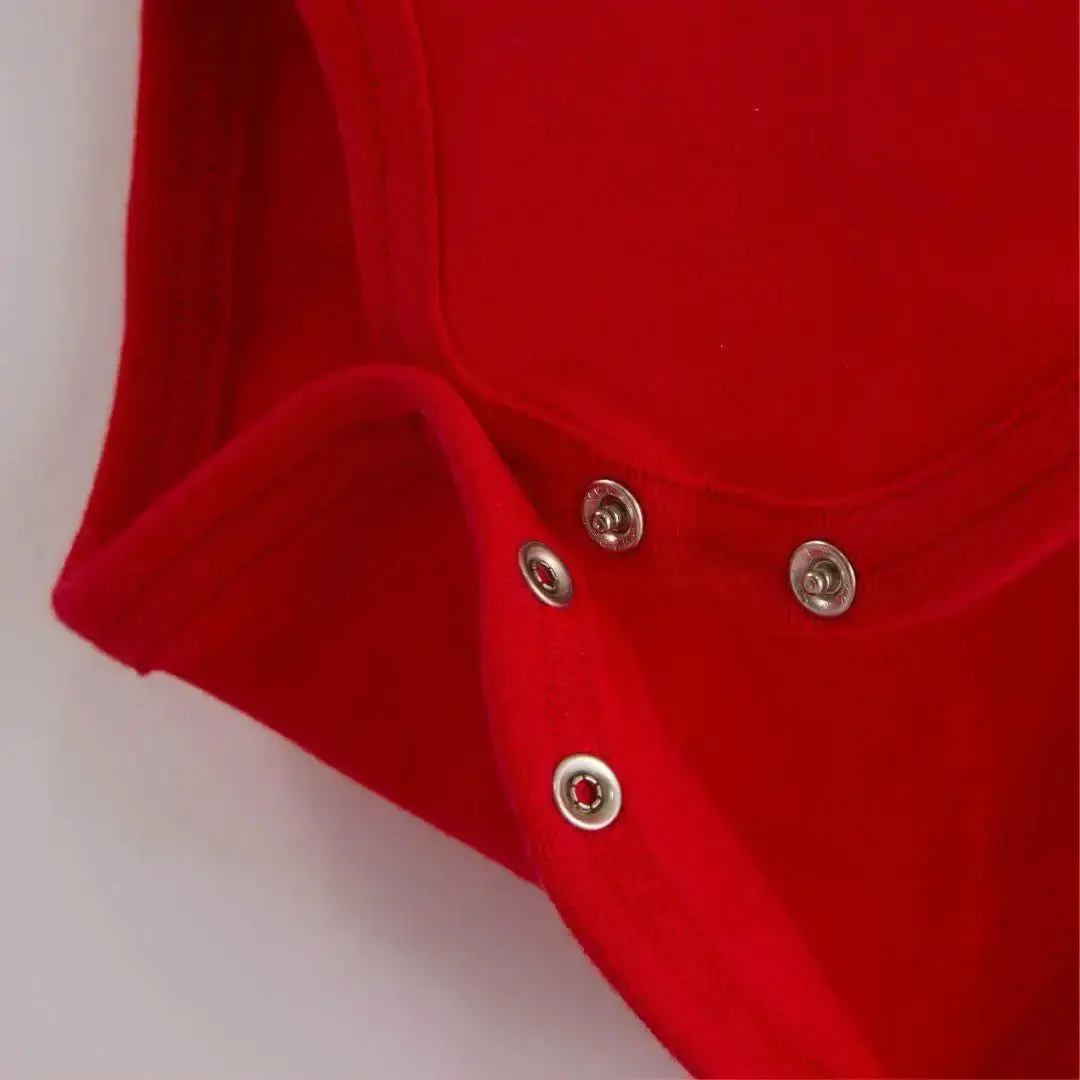Roaring Red Kids Organic Long Sleeve Vest - Image 5