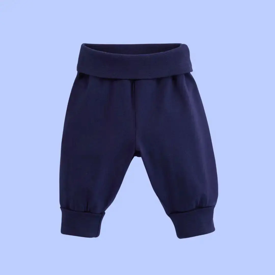Deep Sea Navy Kids Organic Yoga Pants