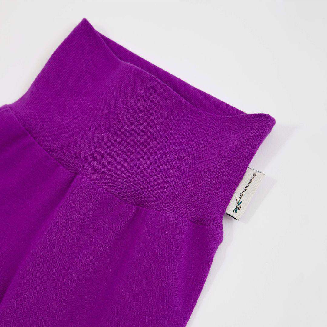 Perfectly Purple Kids Organic Yoga Pants - Image 3