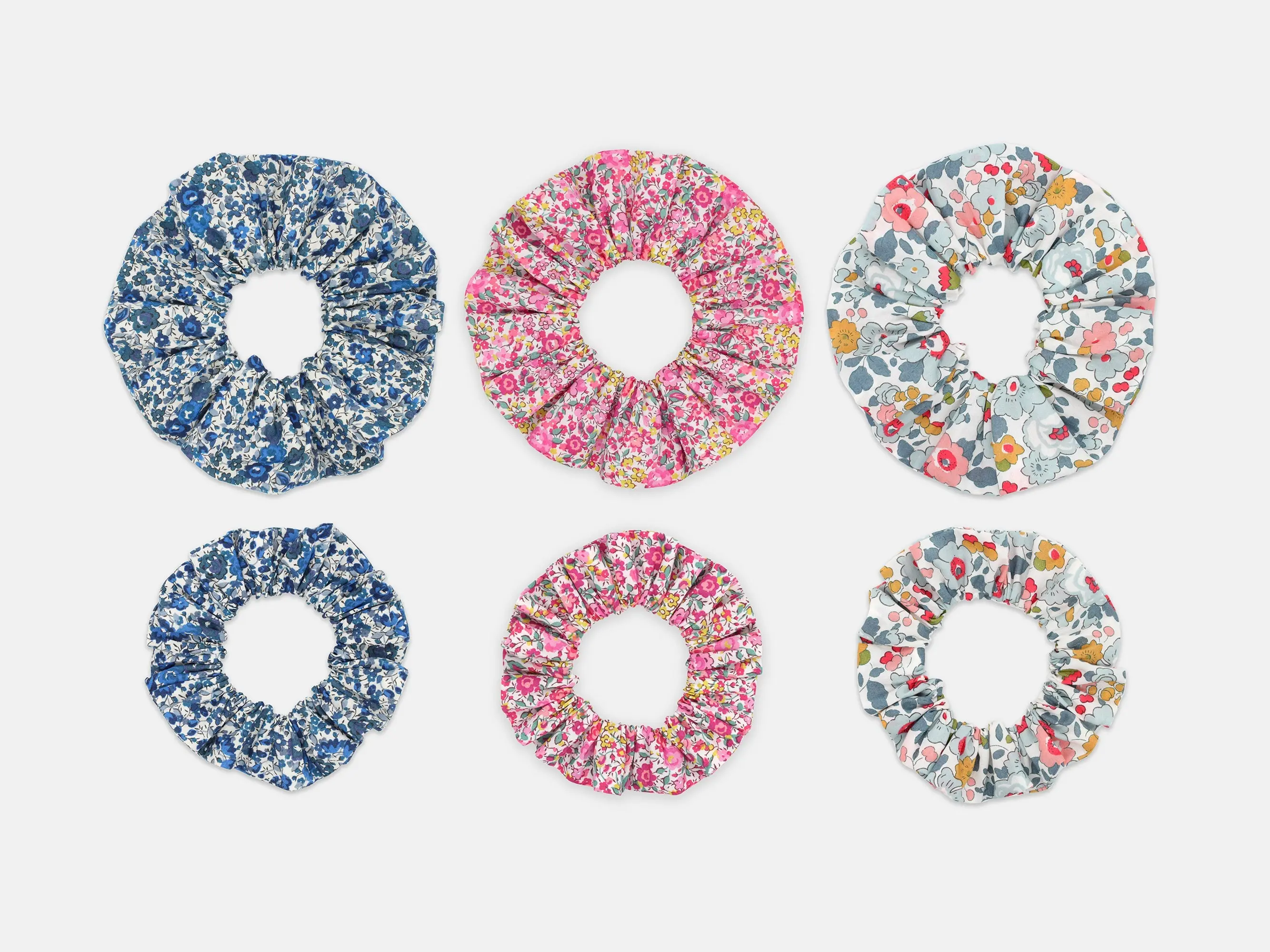 Scrunchie Gift Box, Liberty Print Ditsy Florals Collection, Set of Three - Image 5