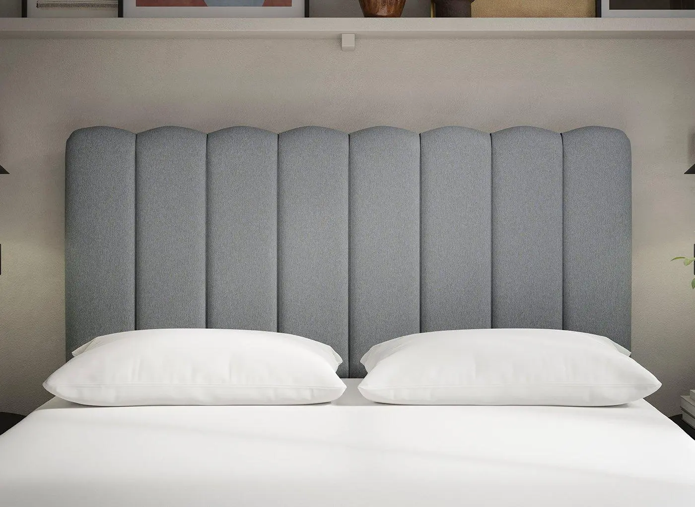 Sealy Shard Headboard - Silver