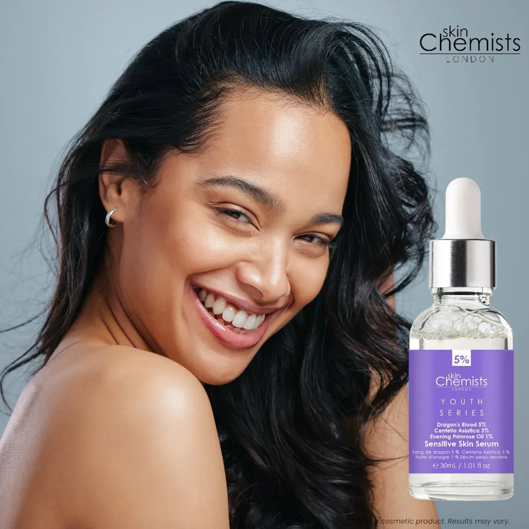 Sensitive Skin Serum Dragon's Blood 5%, Centella Asistica 3%, Evening Primrose Oil 1% 30ml - Image 5