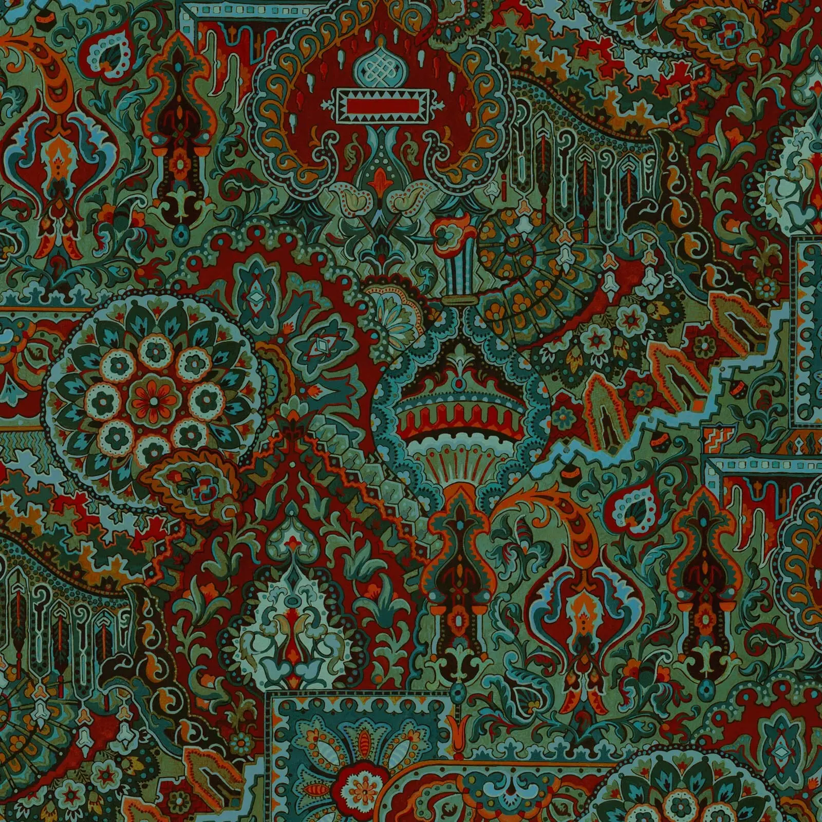 SHAMBALA Wallpaper - Emerald
