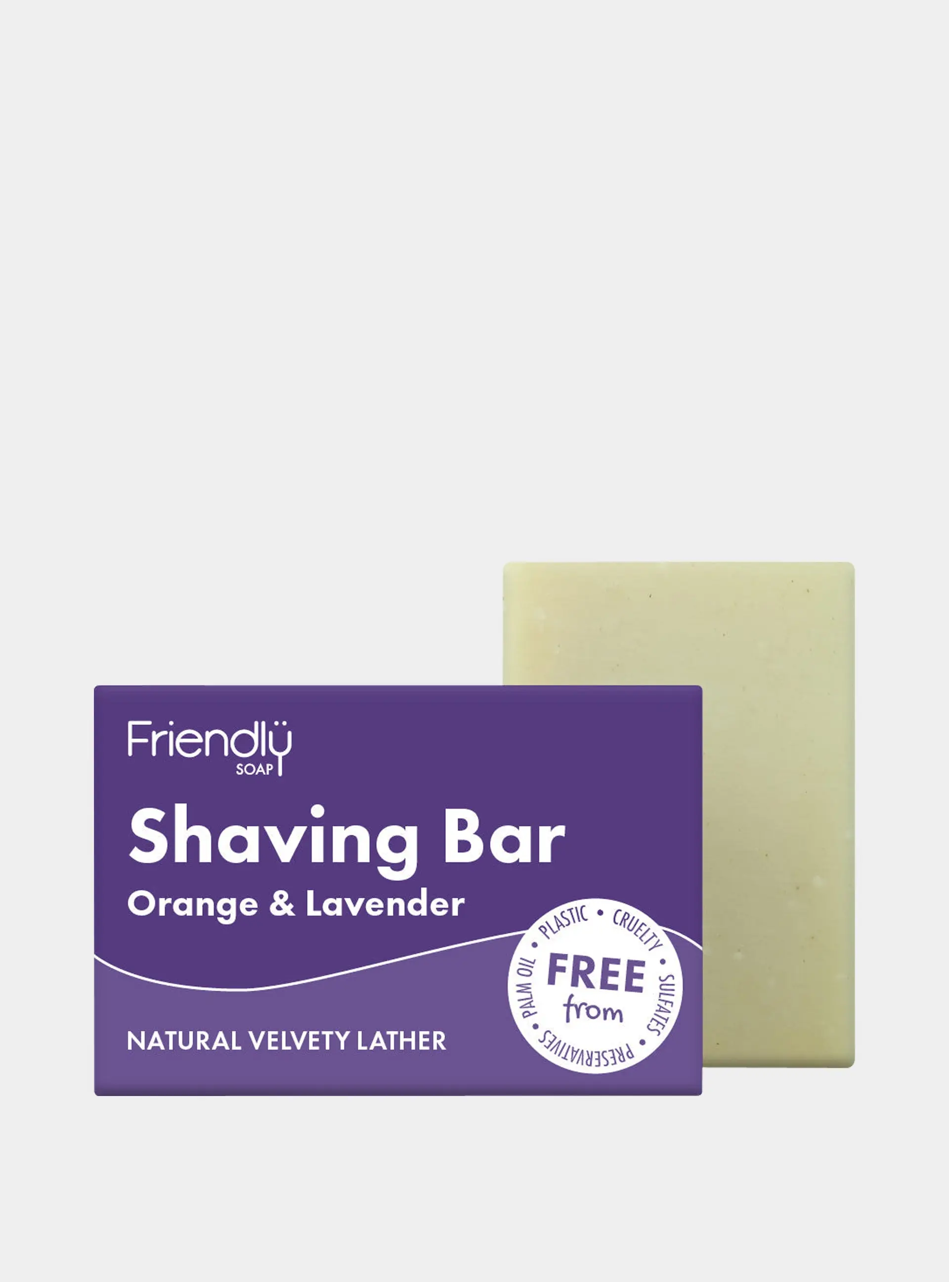 Shaving Bar - Orange & Lavender