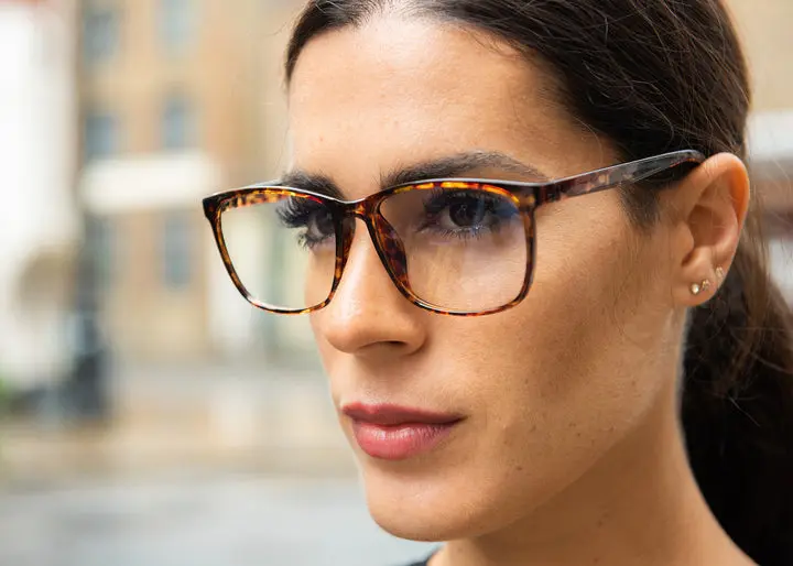 Clear White Parker Anti blue light glasses for Men & Women - Image 4