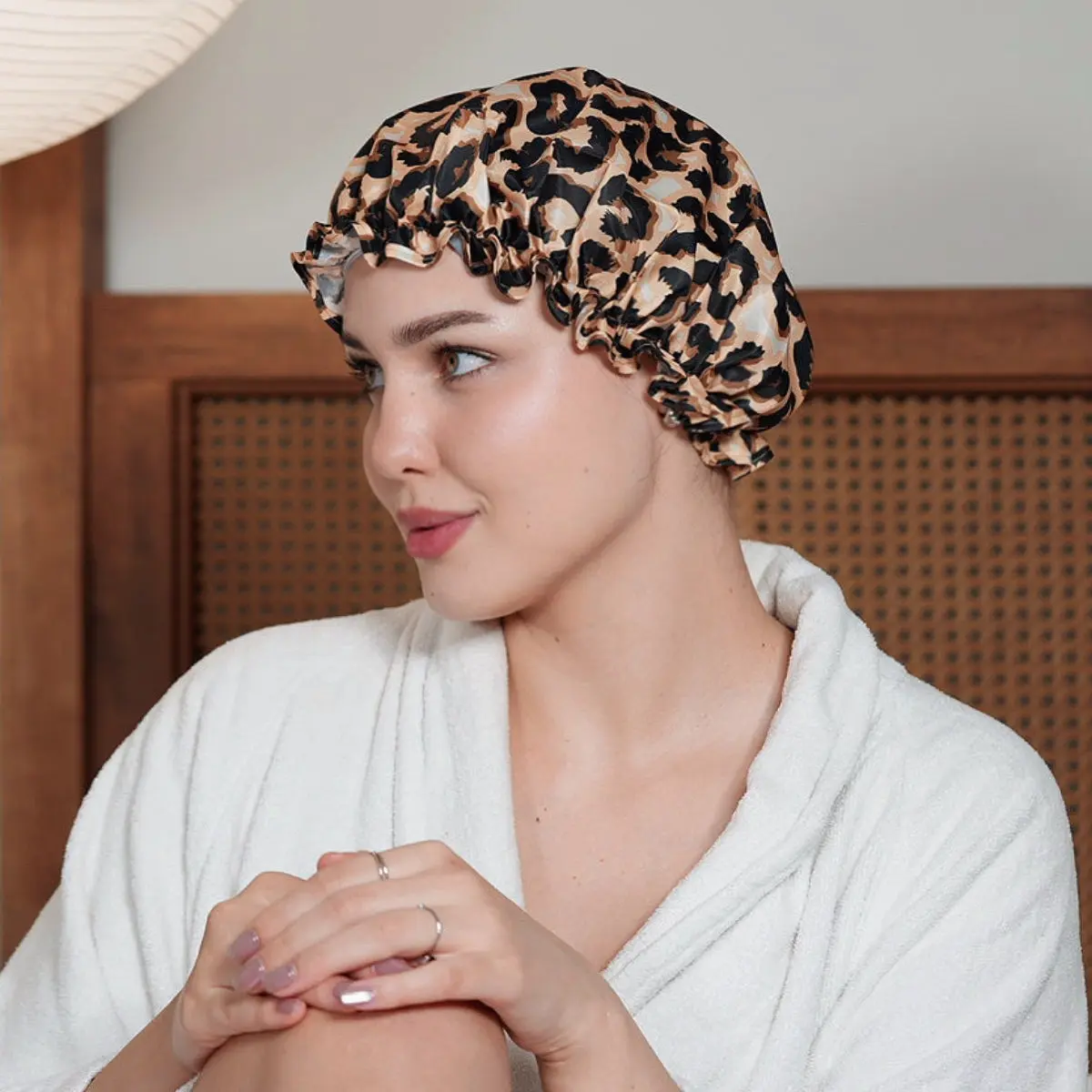 Leopard Shower Cap - Image 3