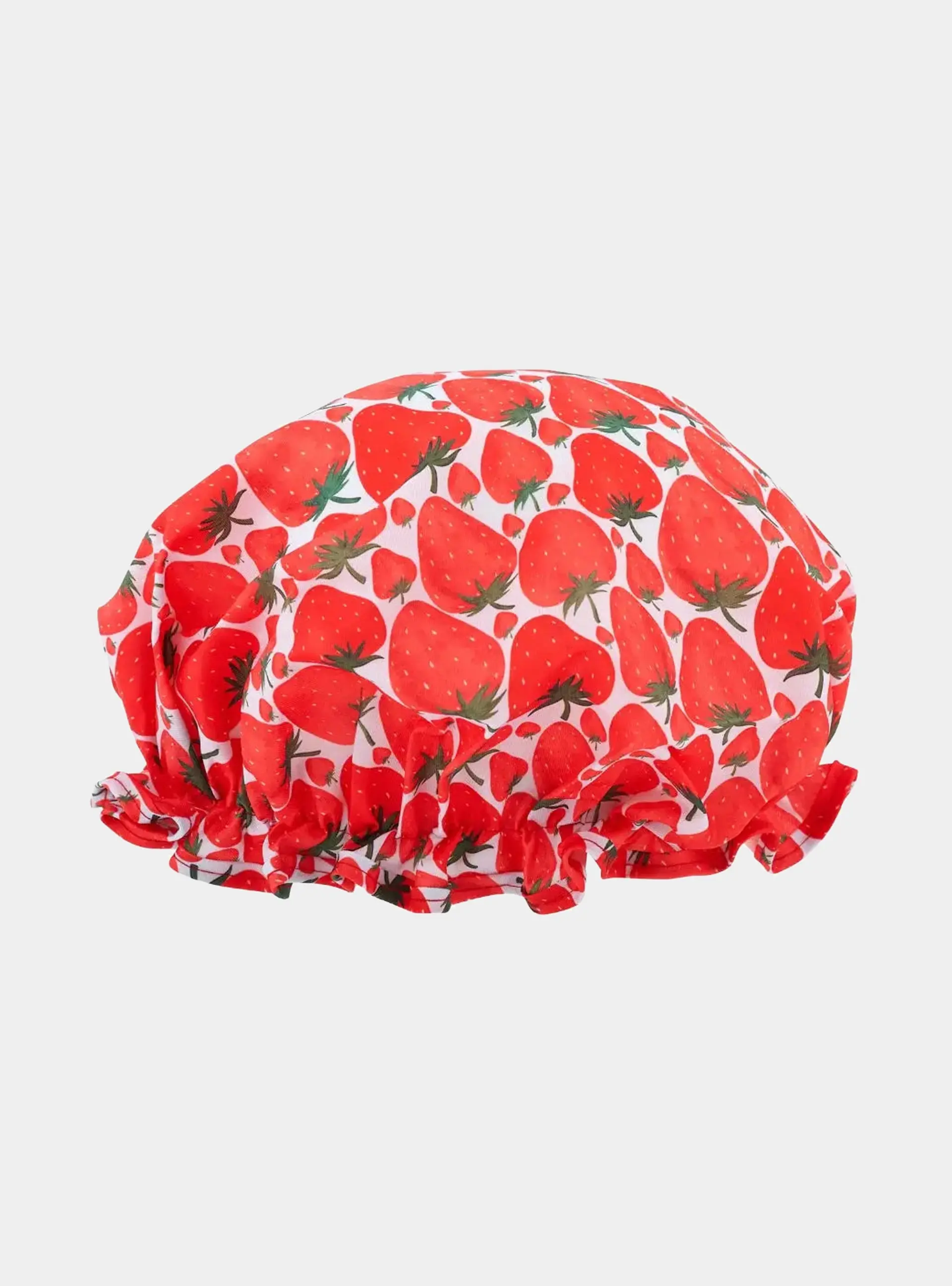Strawberry Shower Cap