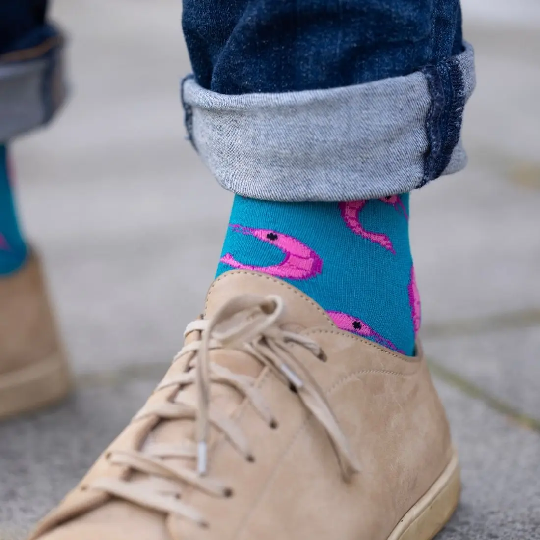 Shrimp Bamboo Socks - Image 3