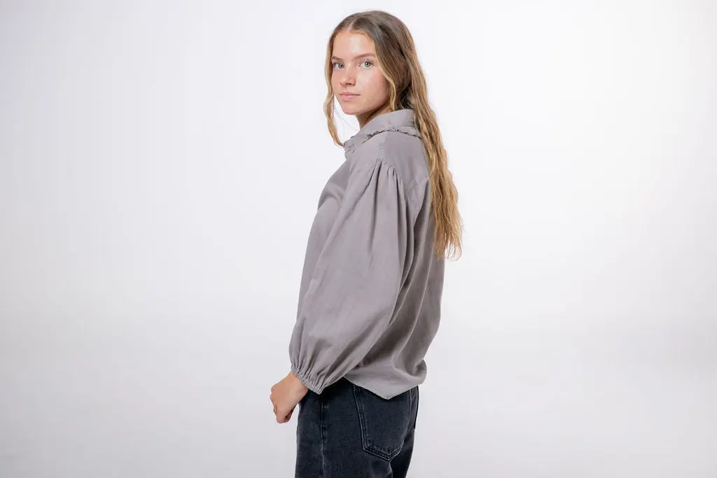 Sia Soft Frill Collar Blouse - Image 13