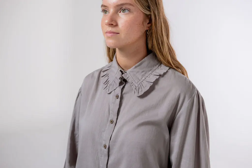 Sia Soft Frill Collar Blouse - Image 15