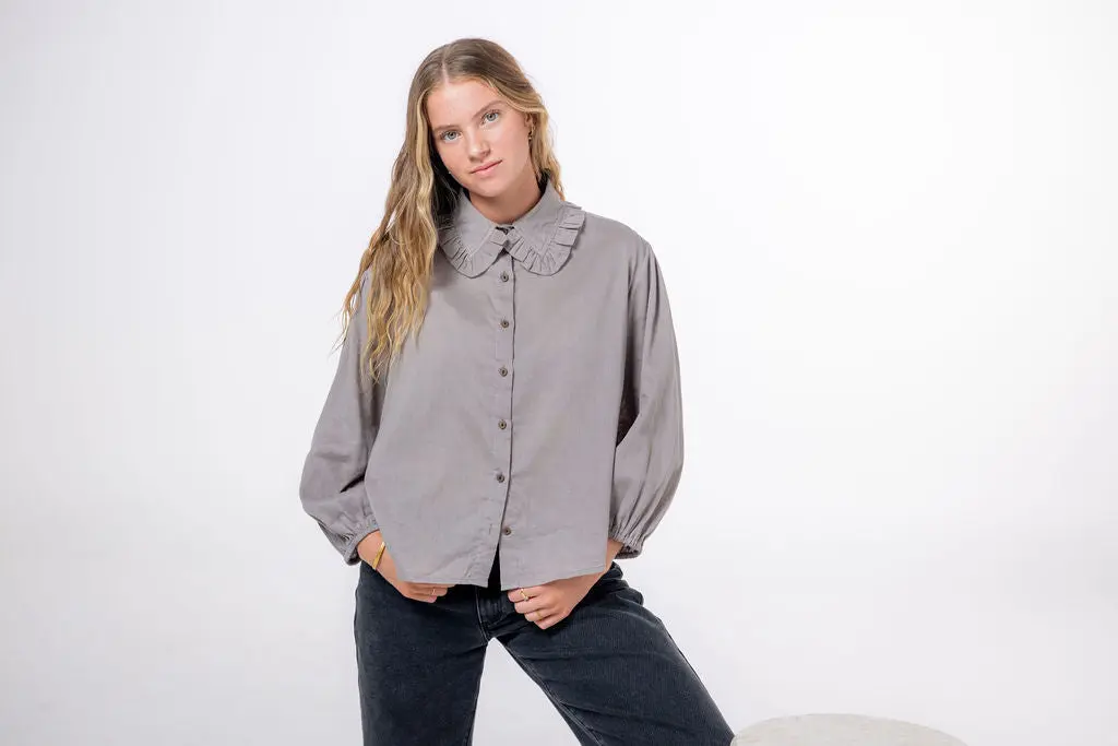 Sia Soft Frill Collar Blouse - Image 3