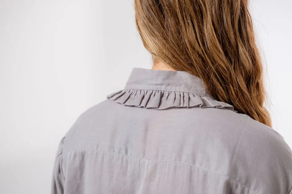 Sia Soft Frill Collar Blouse - Image 4