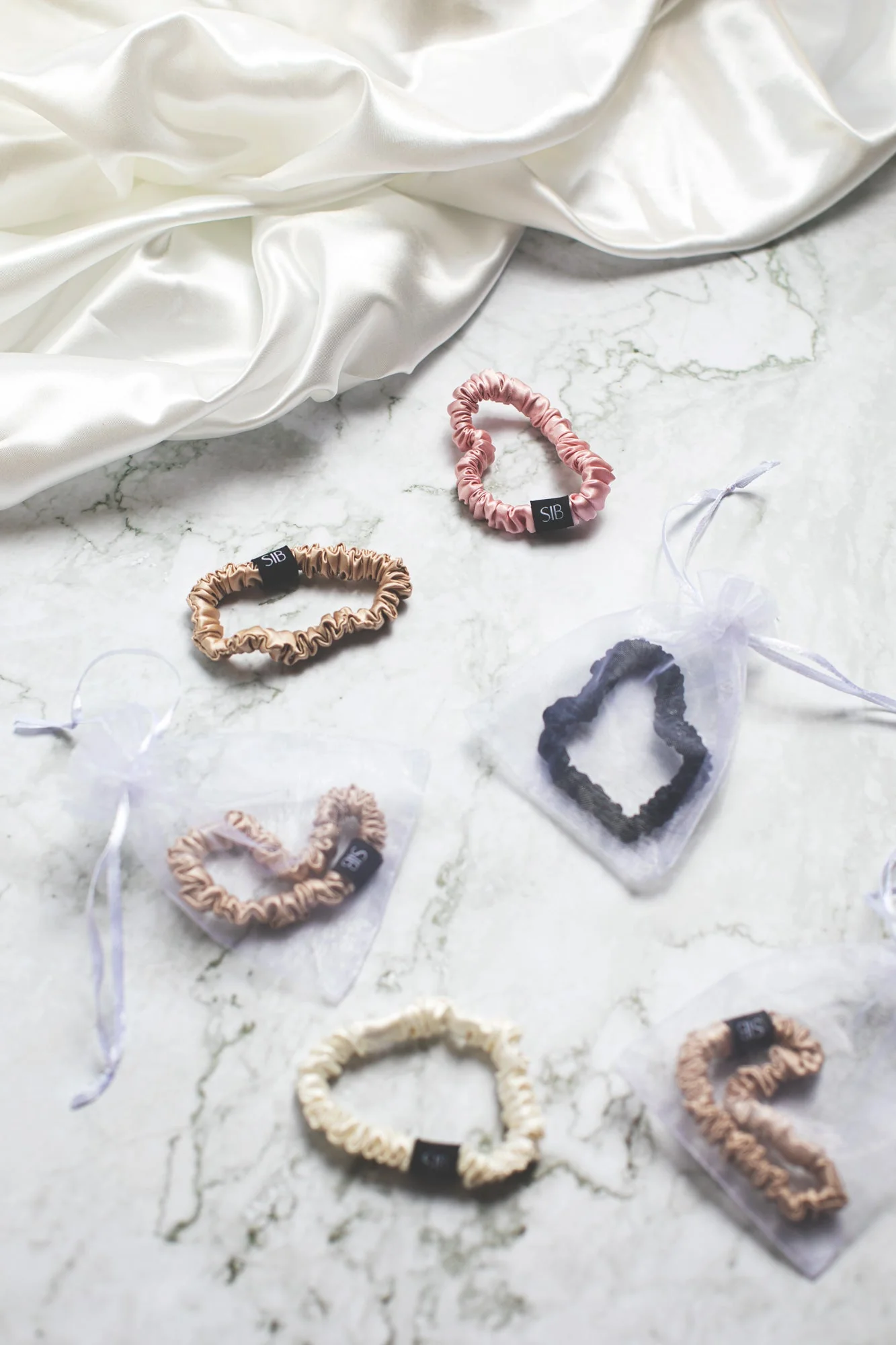 SIB® Silk scrunchie skinny - Image 8