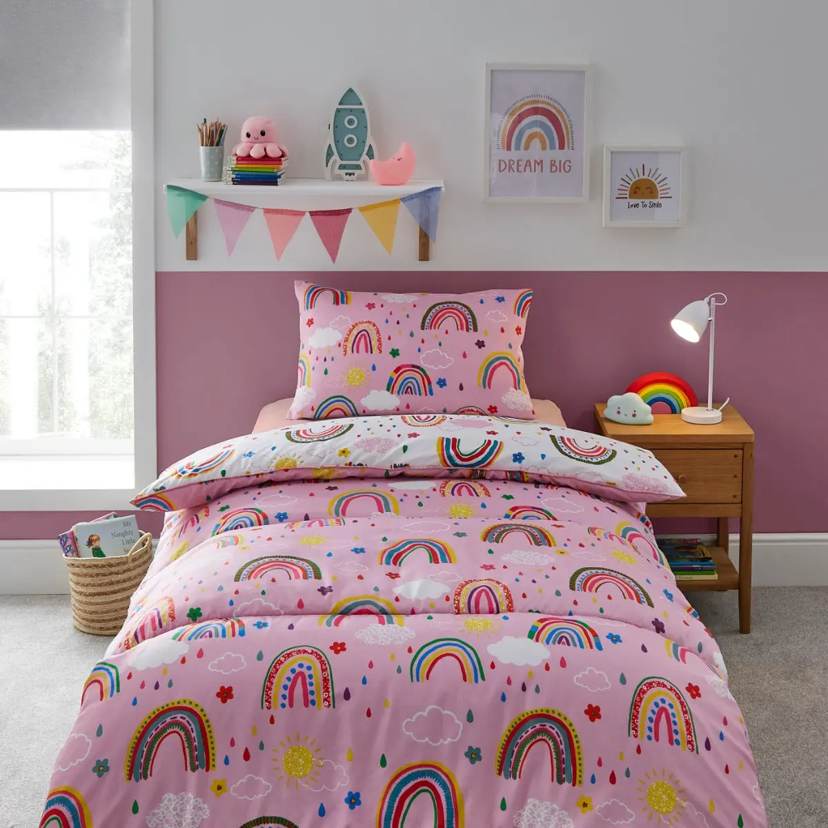 Rainbow Healthy Growth Kids Coverless Duvet - 9 Tog - Image 2