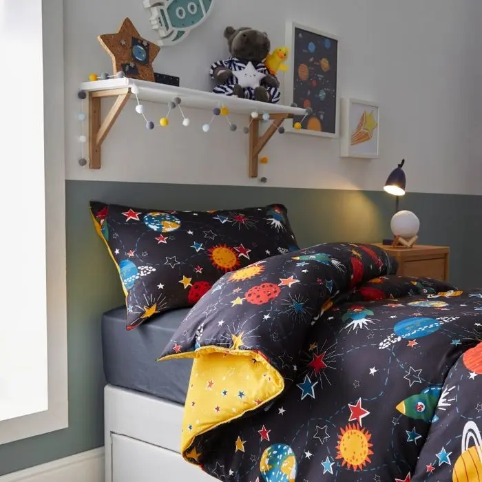 Space Healthy Growth Kids Coverless Duvet - 9 tog - Image 2