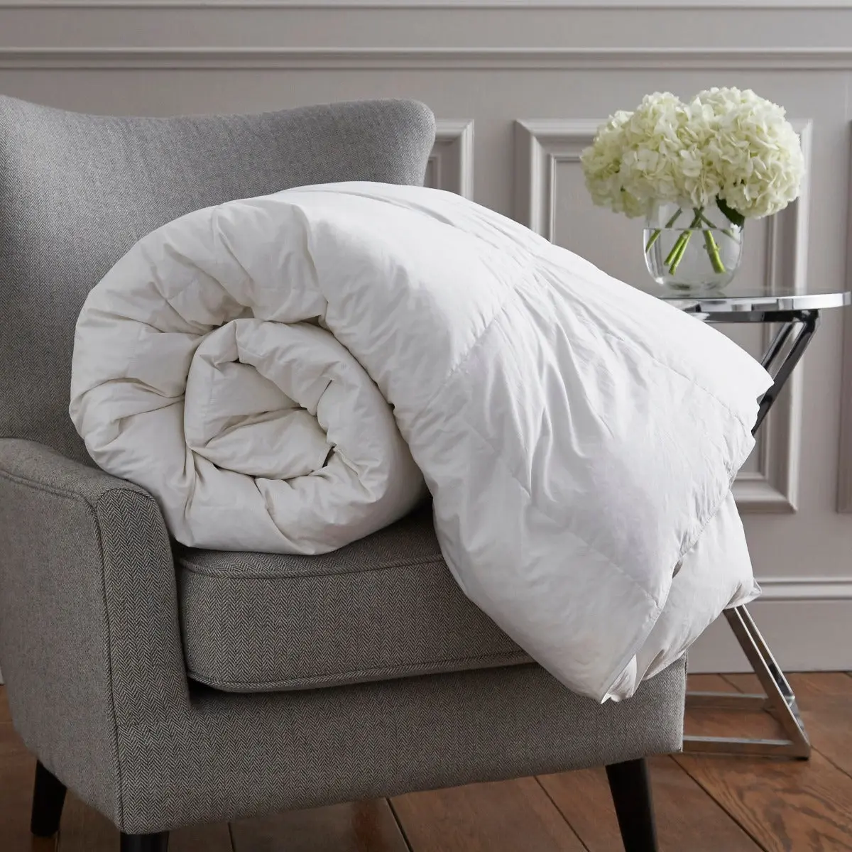 Hungarian Goose Feather & Down Duvet - 10.5 Tog - Image 2
