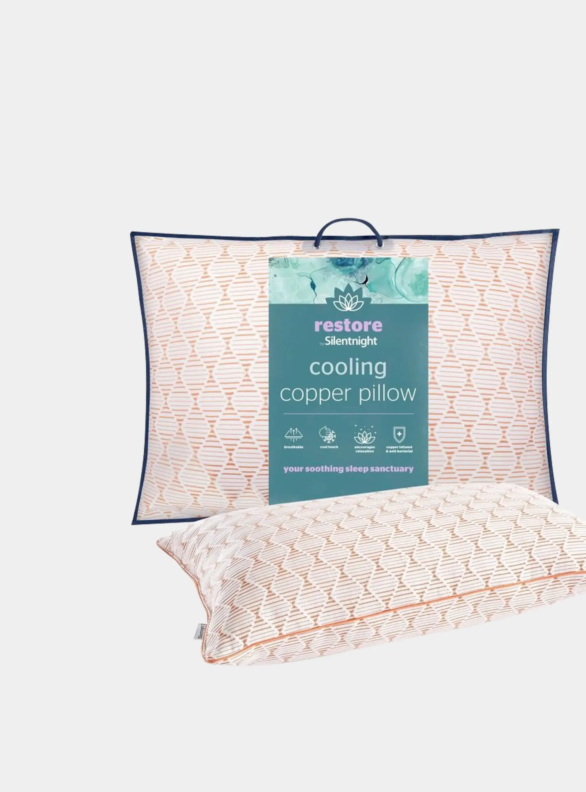 Restore Cooling Copper Pillow
