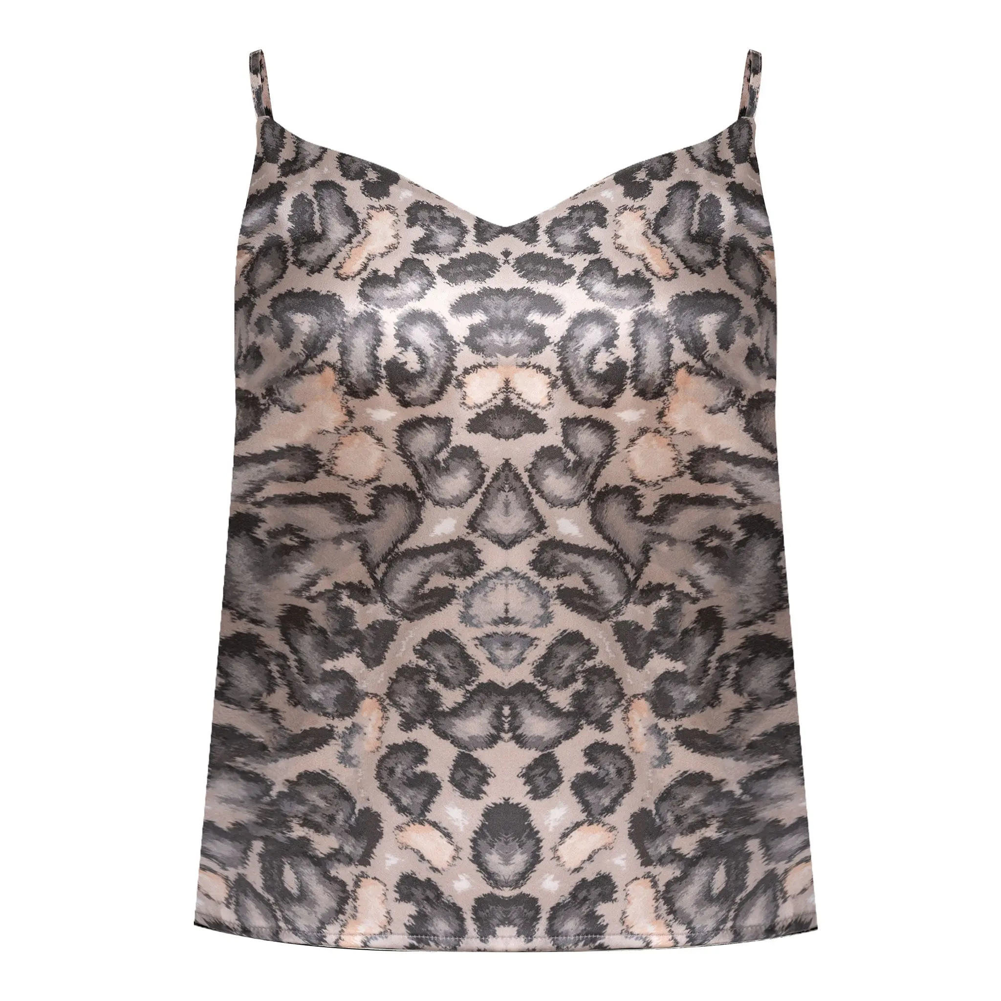 Silk Camisole Animal Print - Image 15