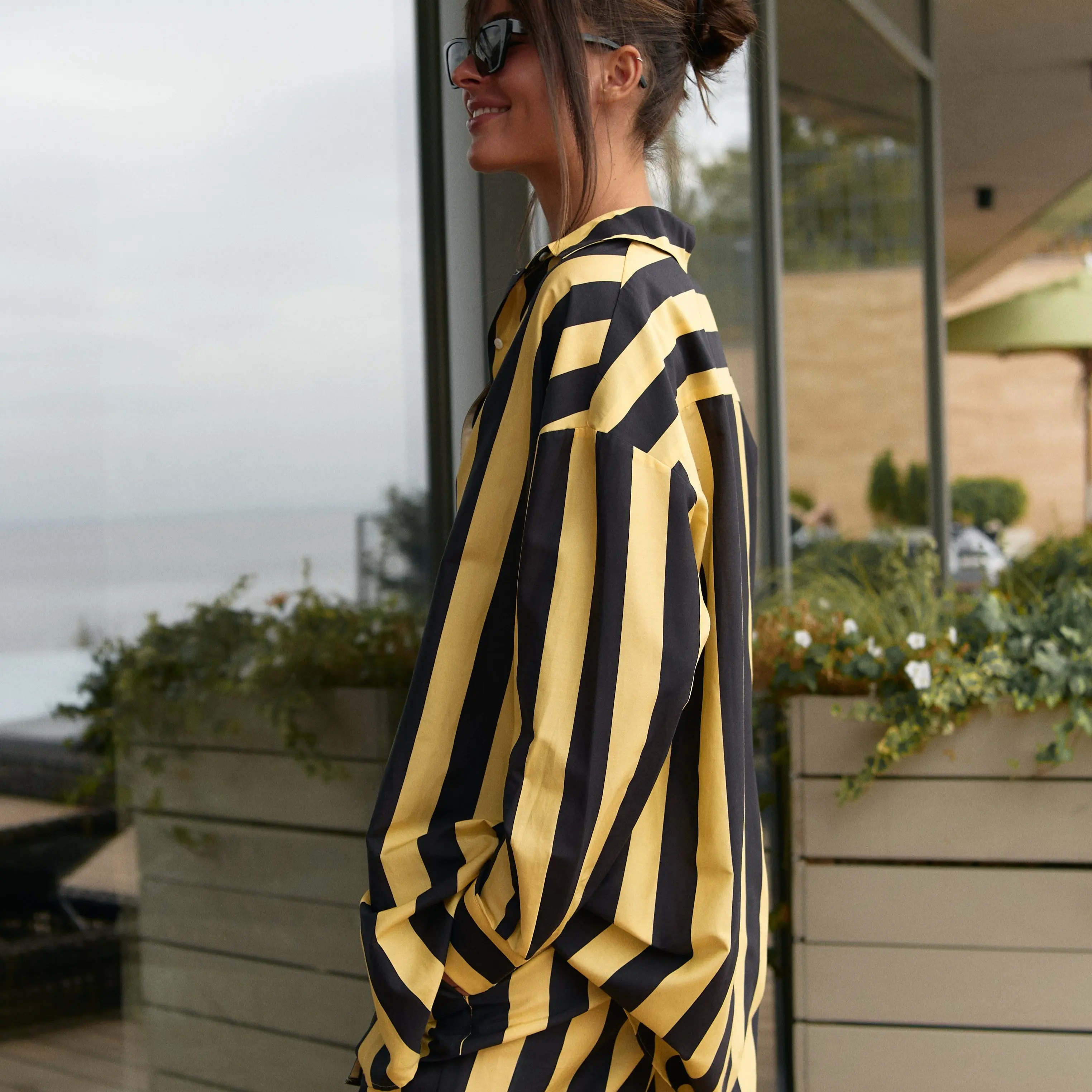 Silk Cotton Pants Panna Cotta - Image 10