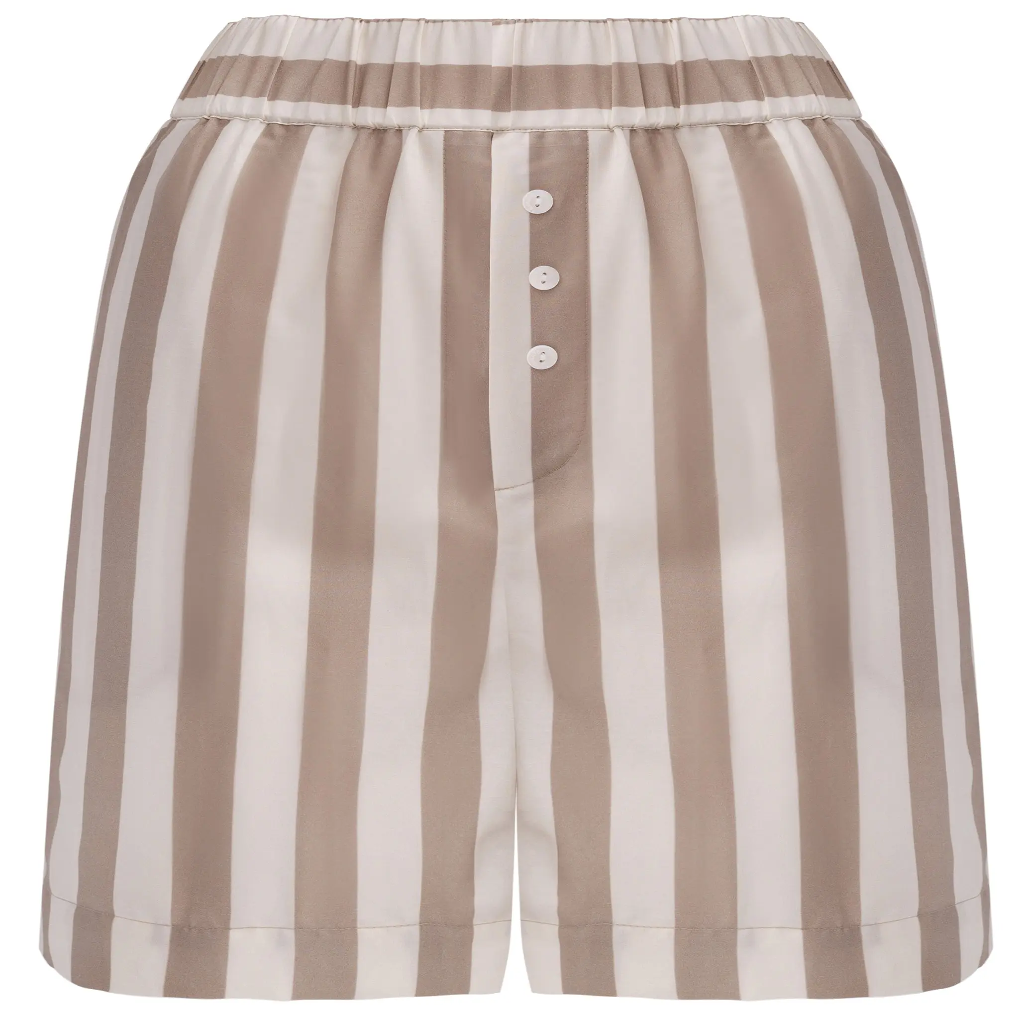 Silk Cotton Shorts Oat Milk - Image 9
