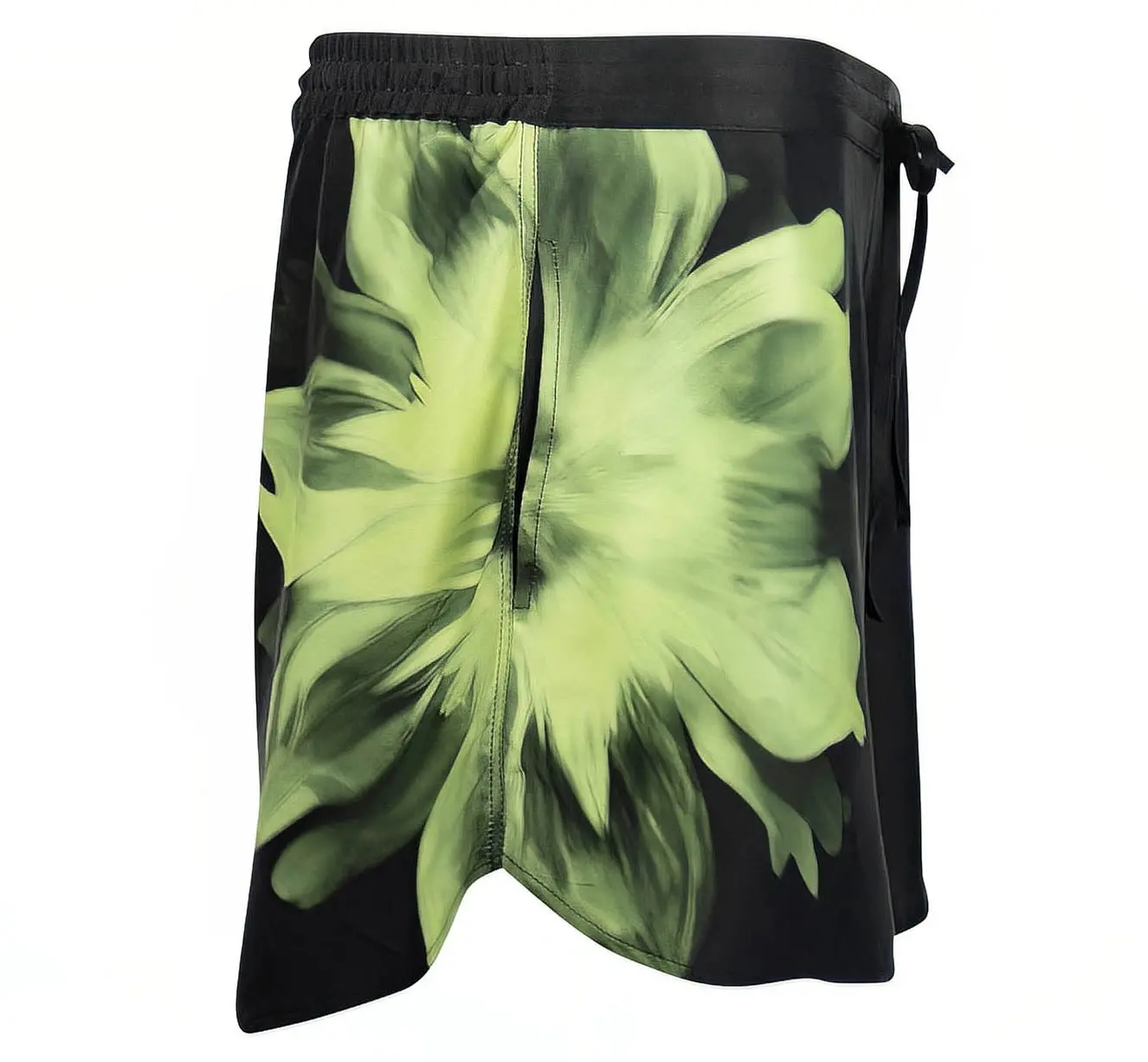 Silk Dreamscape Shorts Black Flower - Image 12