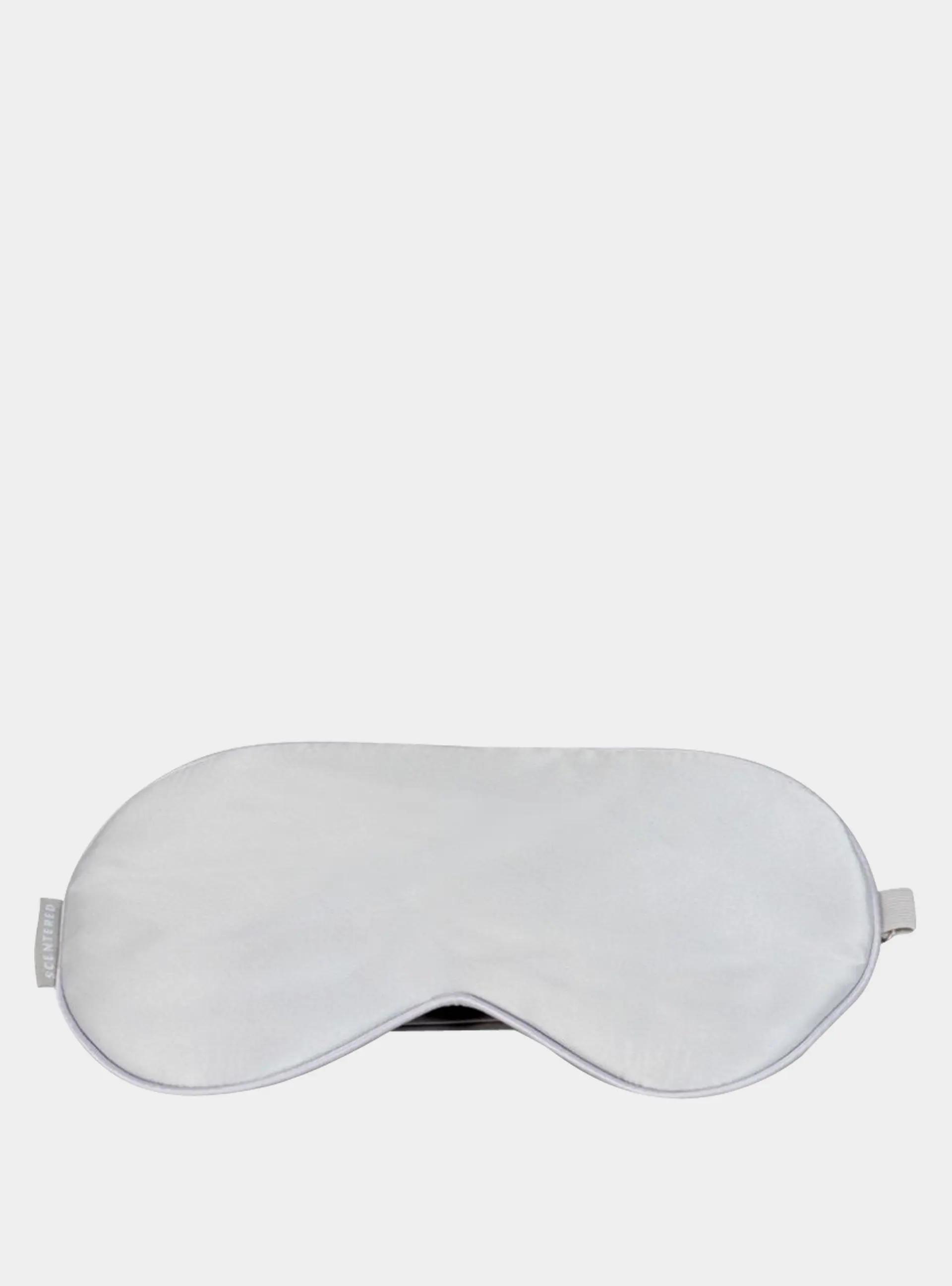 Grey Silk Eye Mask