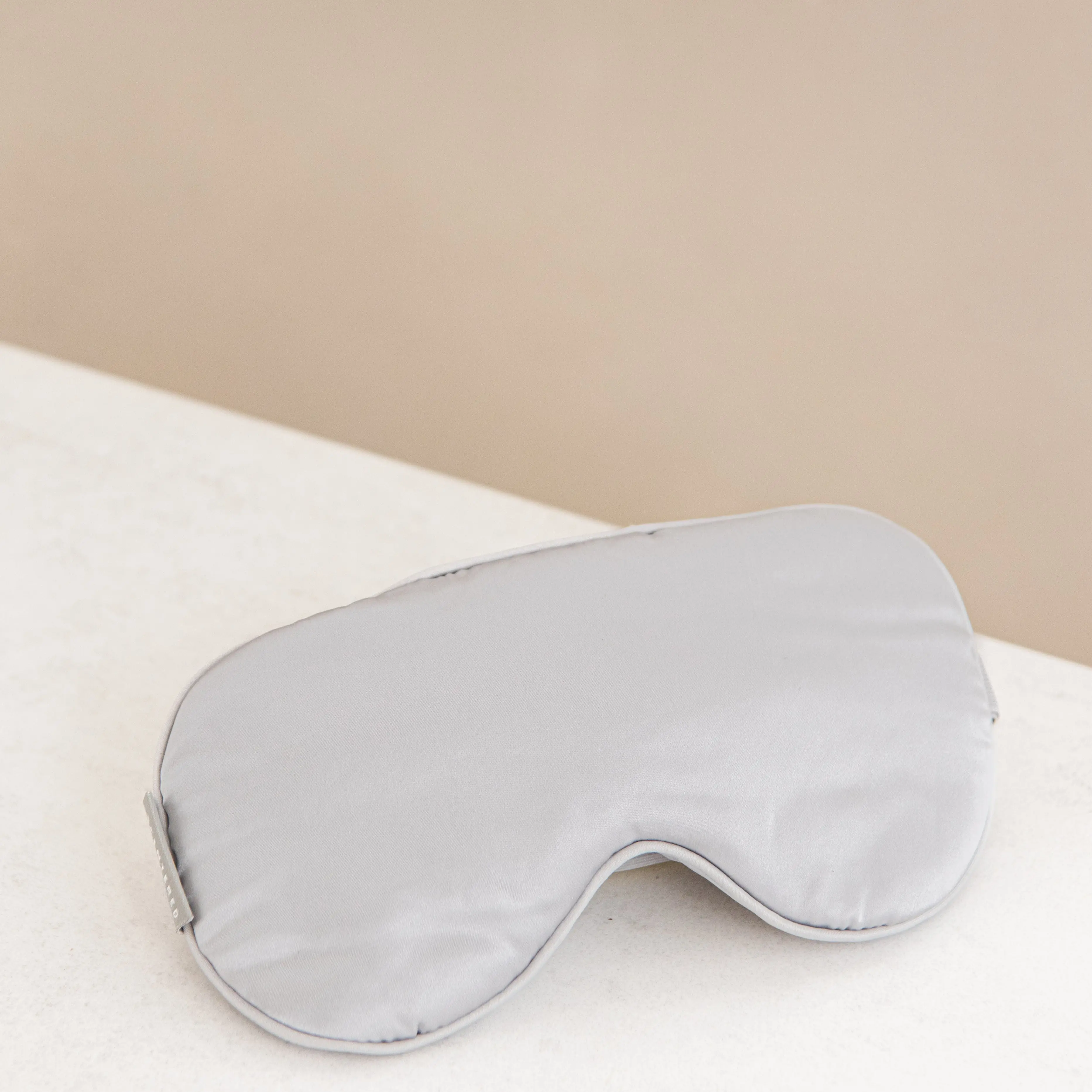 Grey Silk Eye Mask - Image 2