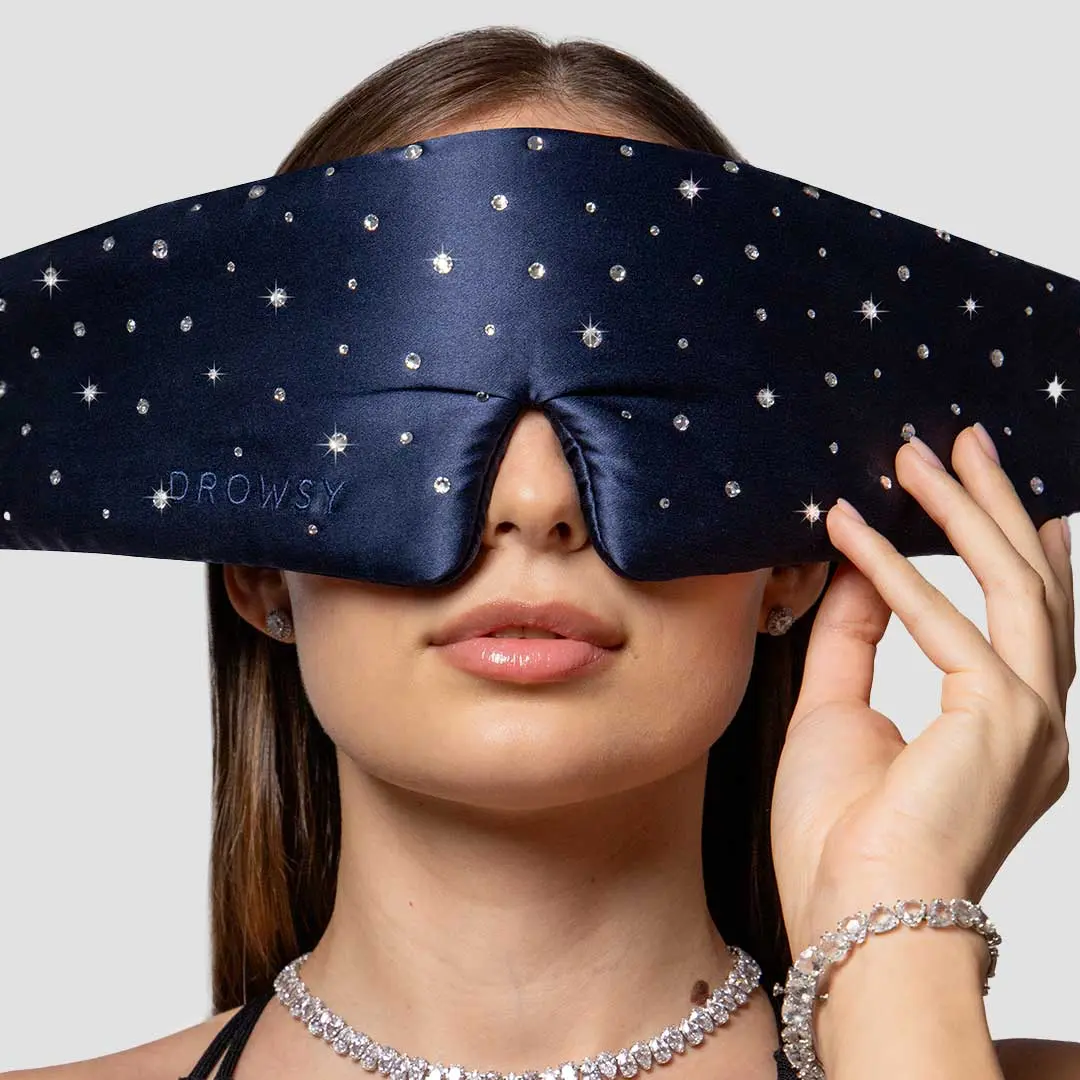 Silk Sleep Mask Crystals by Swarovski® - Image 3