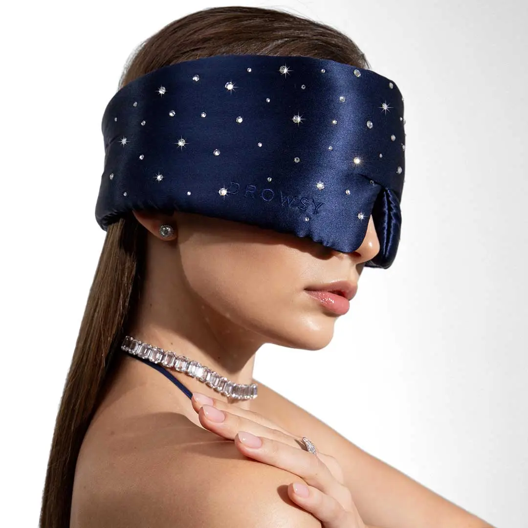 Silk Sleep Mask Crystals by Swarovski® - Image 5